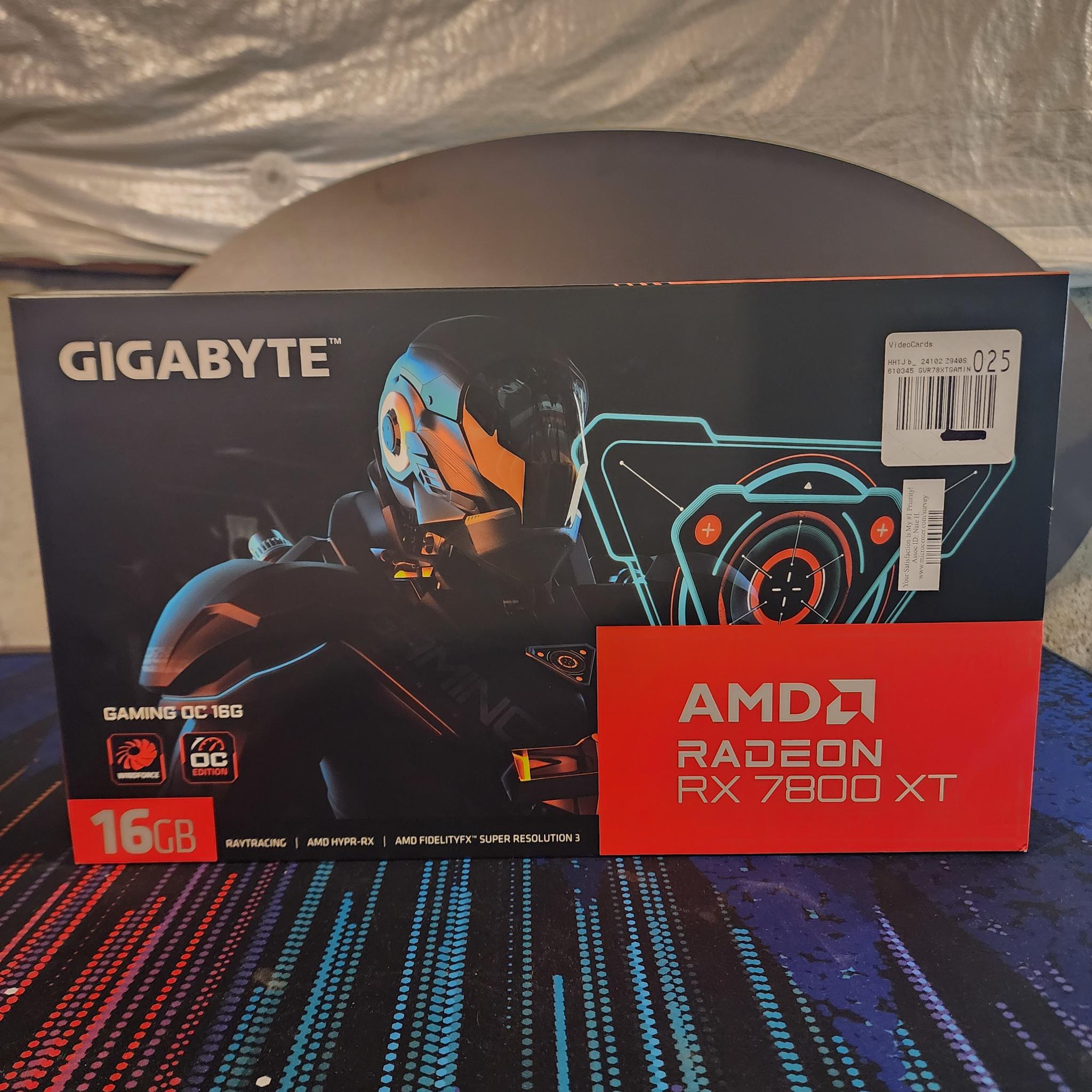 Gigabyte RX 7800 XT GAMING OC