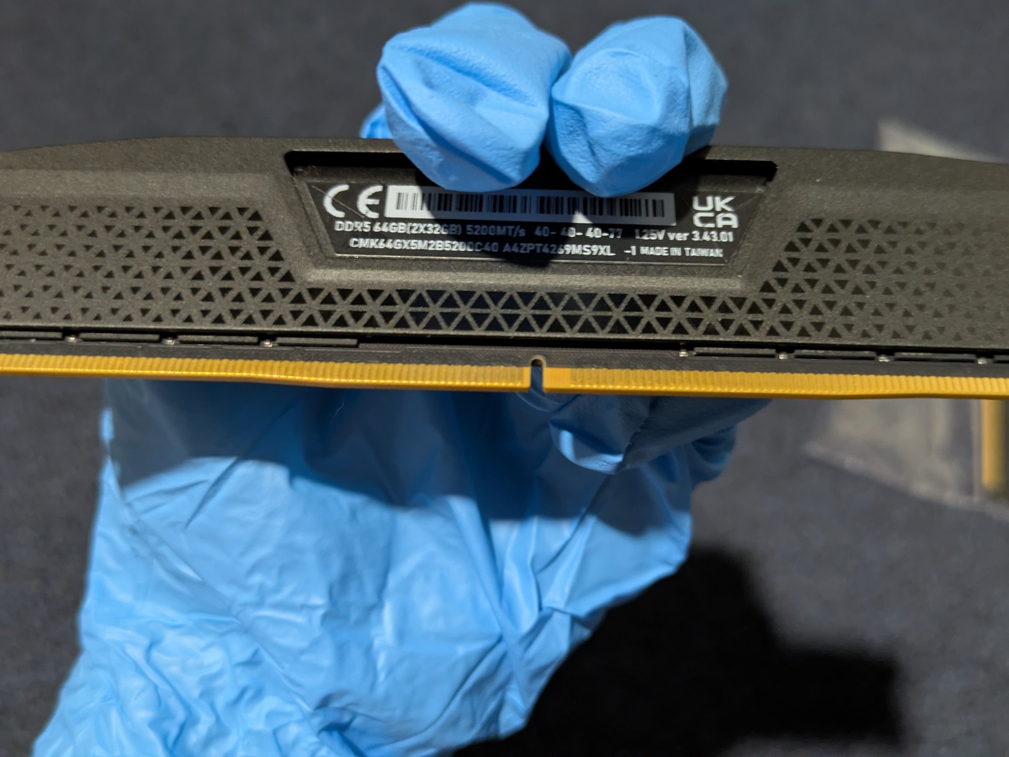 RAM CORSAIR VENGEANCE 2x32(64GB) 5200 MT
