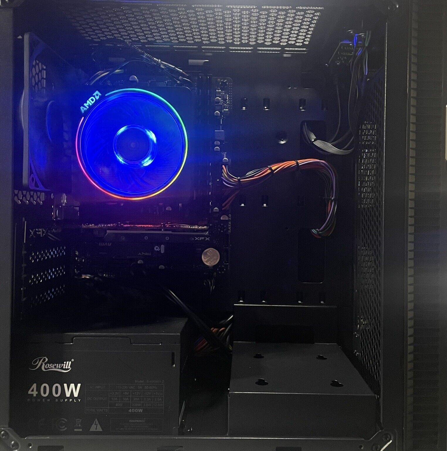 1080p Fortnite Minecraft Overwatch Gaming PC AMD Ryzen 5 5600 Radeon 6400
