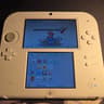 CUSTOM USED Nintendo 2DS White/Red Handheld Console with 3 Games