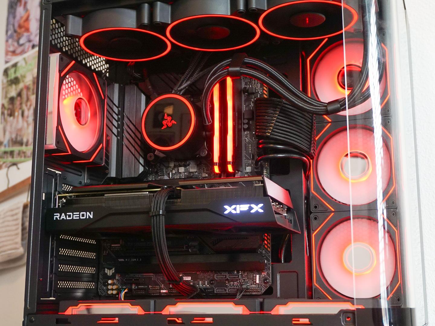 IX7 - Intel i7-11700k / RX 9060XT 16GB / 32GB RAM DDR4 / 1TB NVMe SSD-Gaming PC 🚄FREE SHIPPING