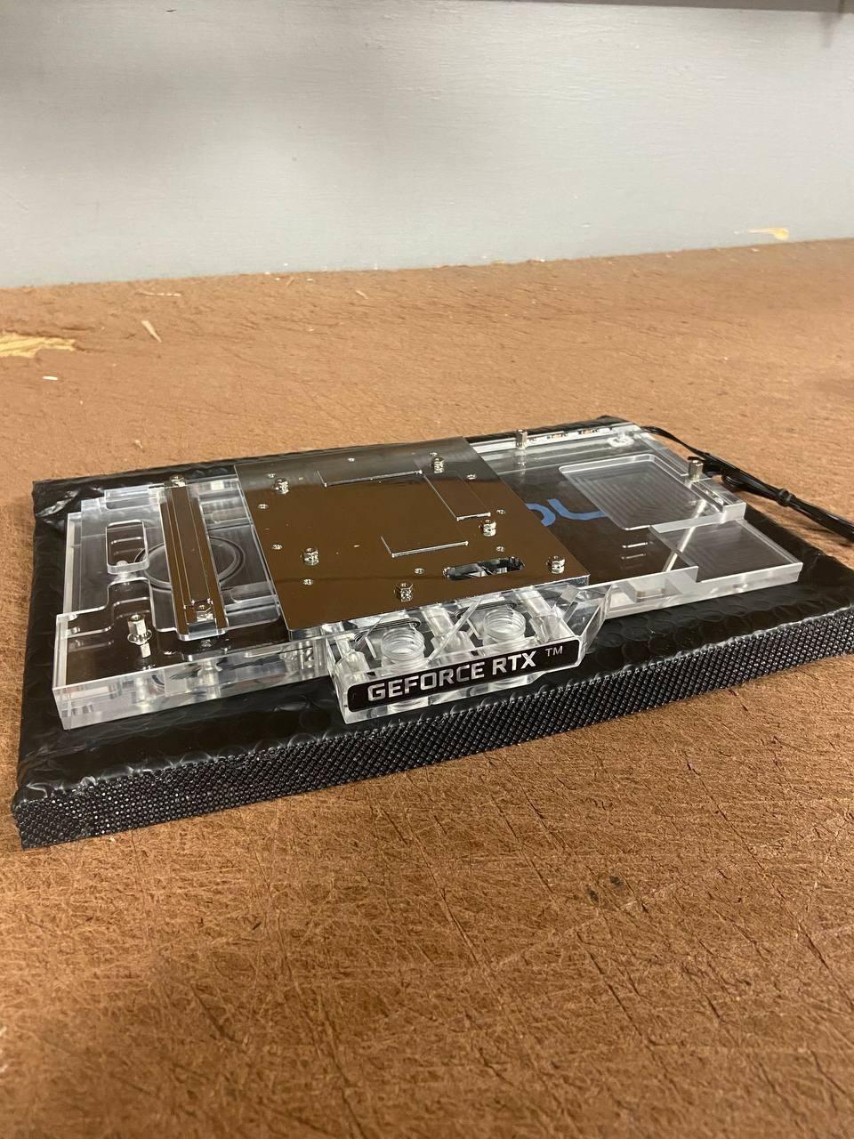 Alphacool Eisblock Aurora Acryl GPX-N RTX 3070 Gaming X Trio with Backplate (119