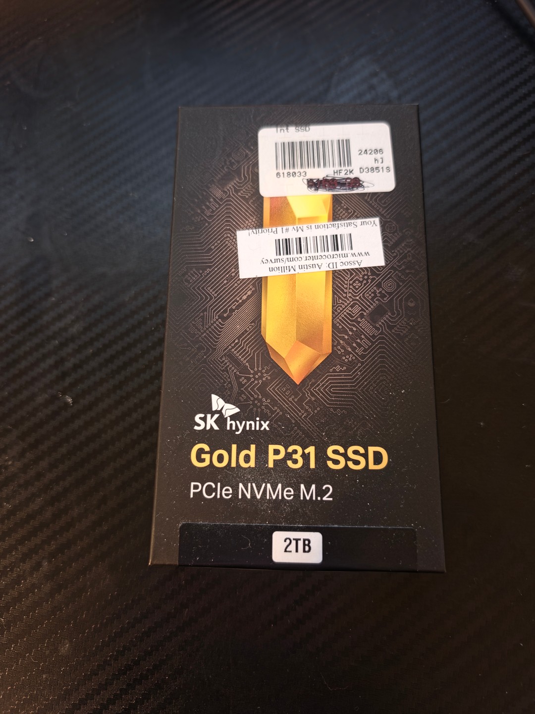 SK hynix Gold P31 2TB NVMe M.2 SSD PCIe Gen3 Internal Solid State Drive ...