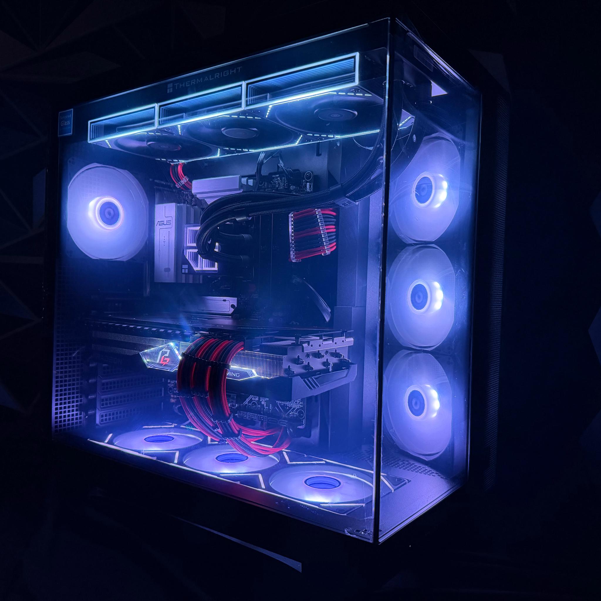 🔥🚀 RED LEADER 🚀🔥 Ryzen 9 7900X| RX 7900XTX 24 GB | 64 GB DDR5| 4 TB NVMe| 850W PSU