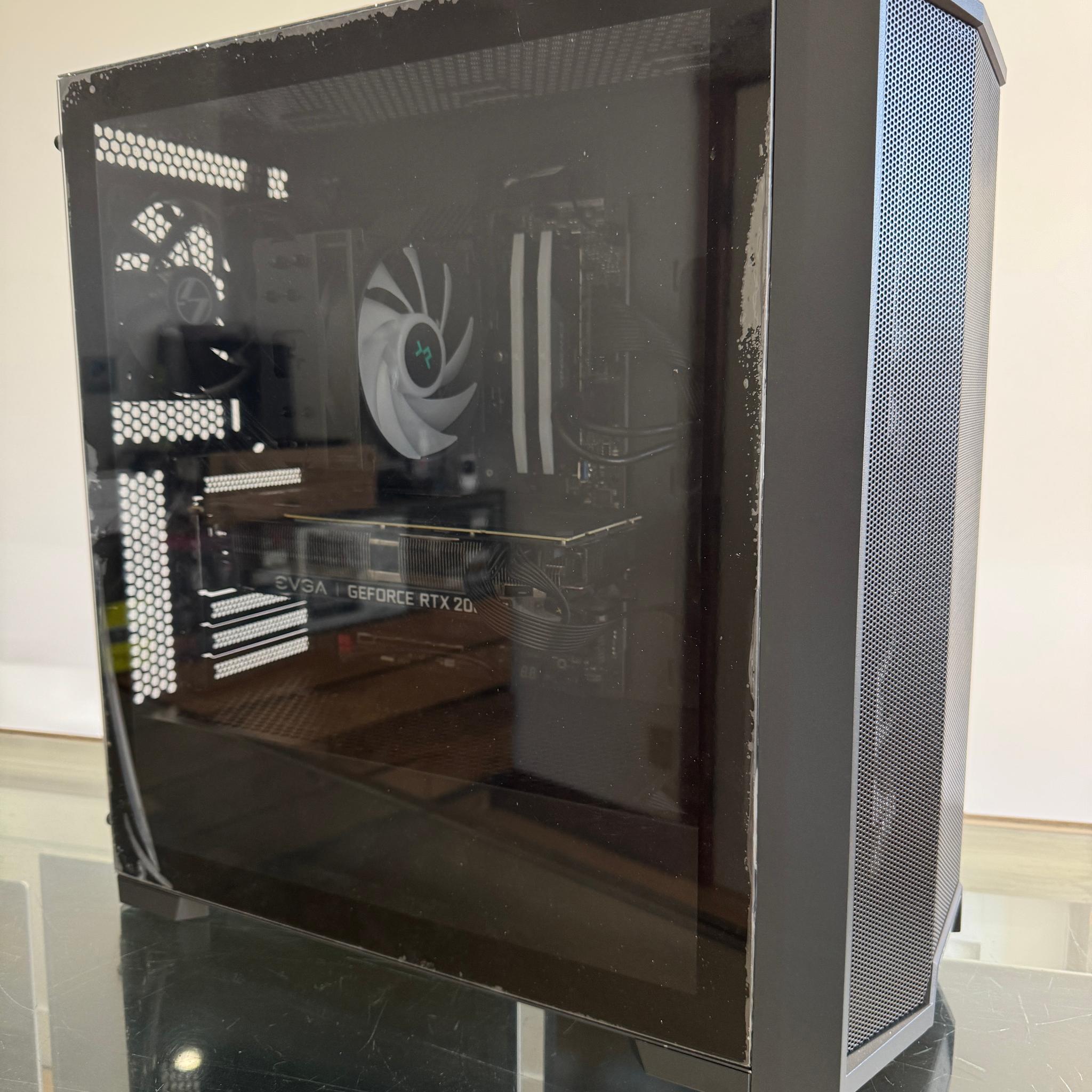 Refurbished Gaming PC: Intel Core i7-13700KF, EVGA 2080 Ti, 32GB RGB DDR5, 1TB NVMe, Windows 11 Home