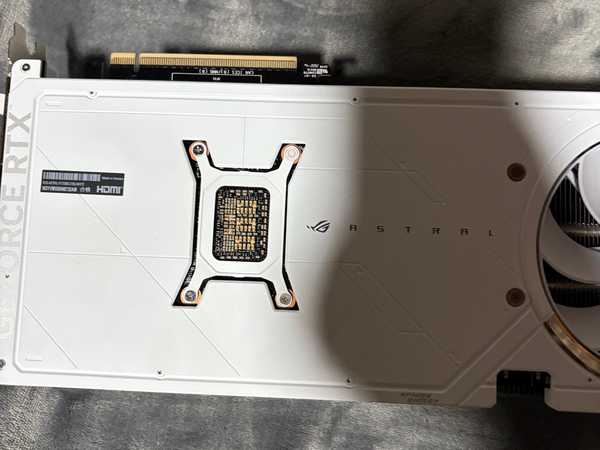 Barely used! Asus ROG astral 5080 OC in white!