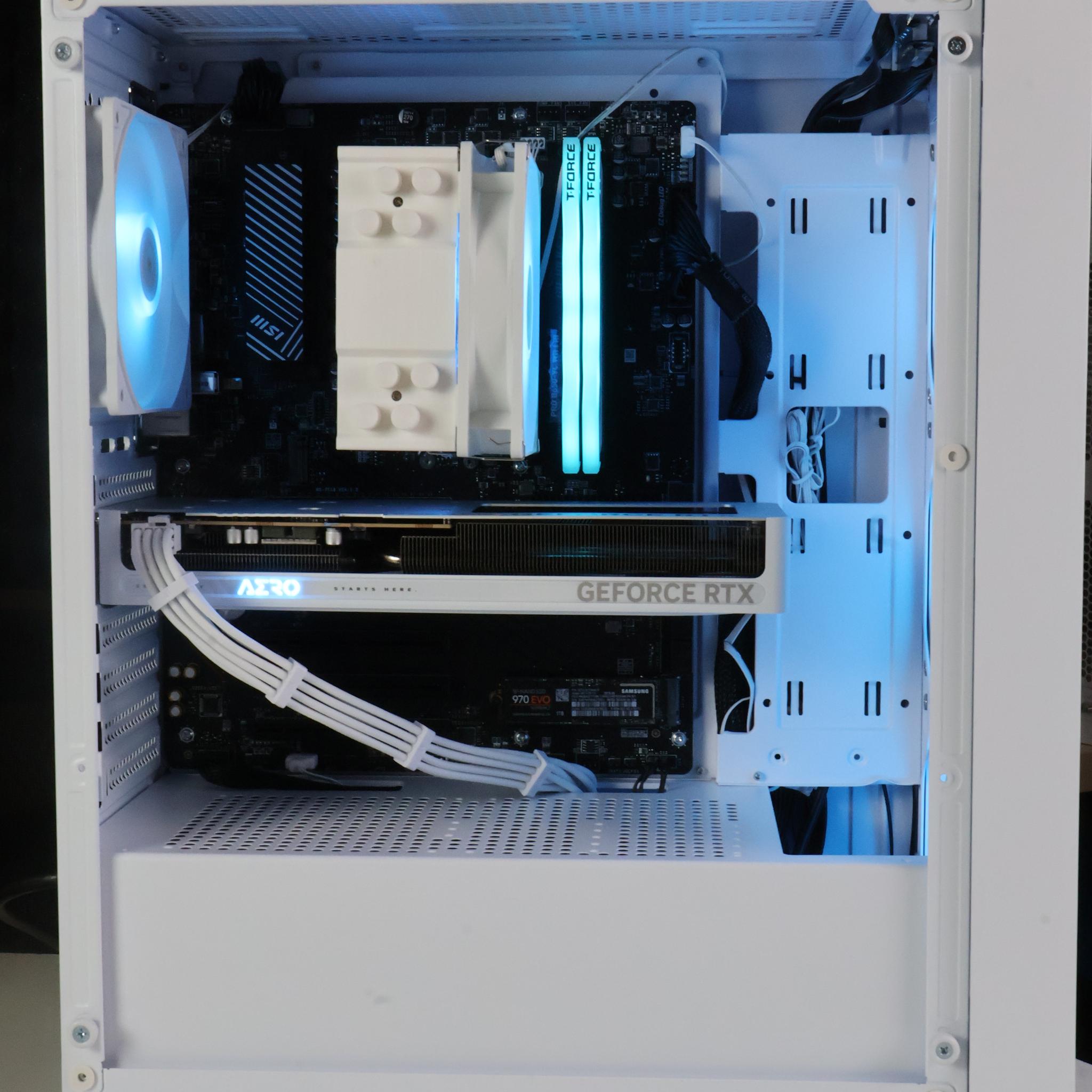 ⚪ Ryzen 7 8700F/RTX 5060 8GB Gaming/Streaming PC ⚪