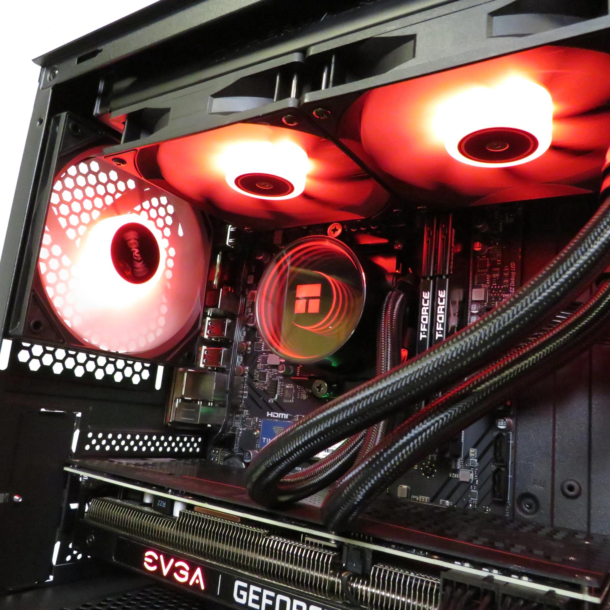 Compact POWER! Ryzen 5 7400F + EVGA RTX 3070 XC3 + 32 GB DDR5 RAM + 1 TB NVME