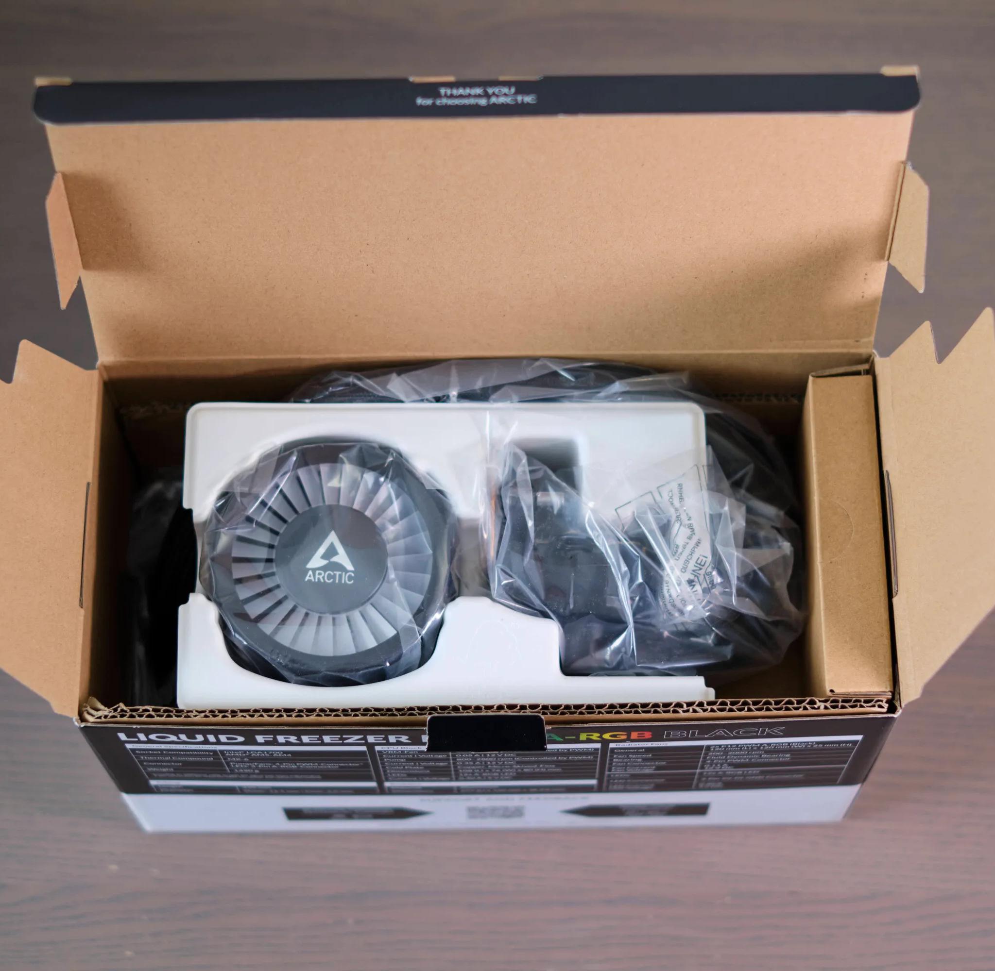 ARCTIC COOLING Liquid Freezer III - 240 A-RGB (Black) CPU Cooler