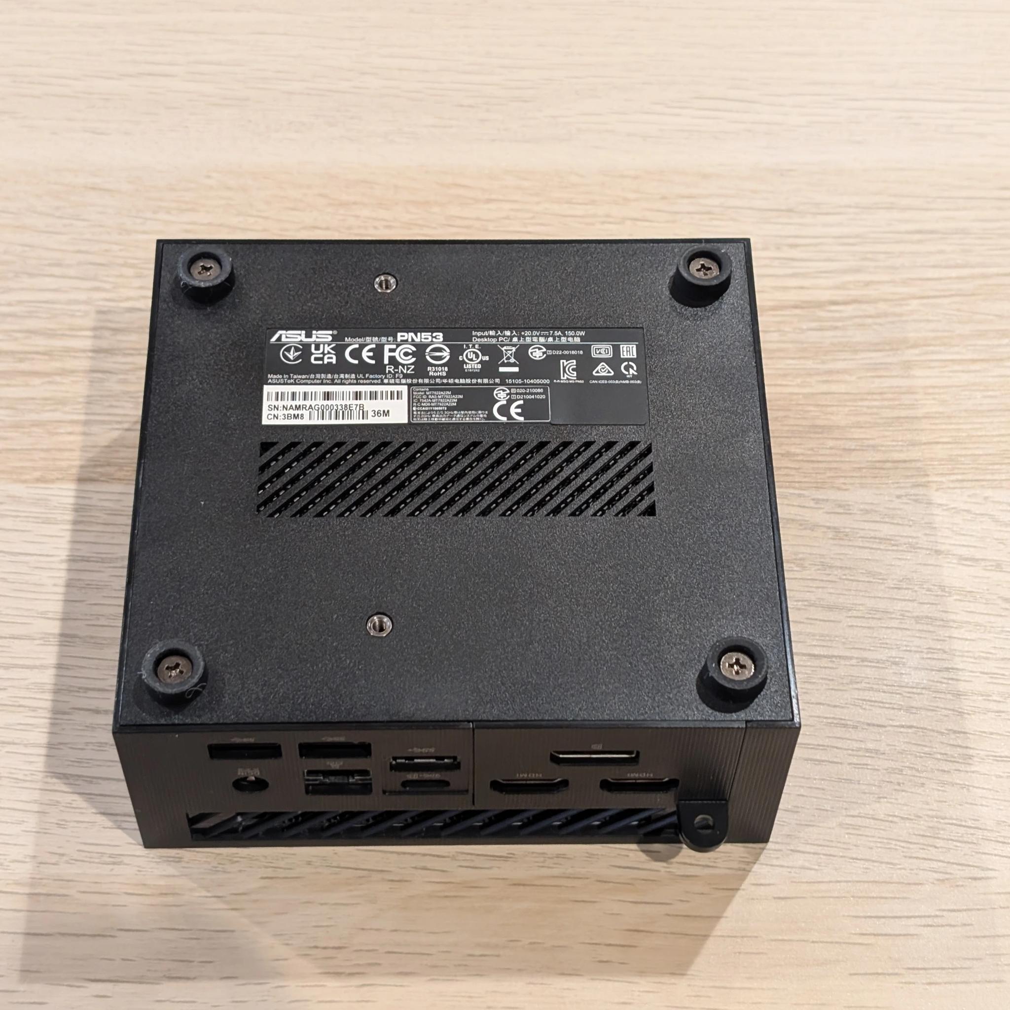 Asus PN53 Mini PC, 8-core/16-thread w/ Radeon Graphics, 32GB RAM
