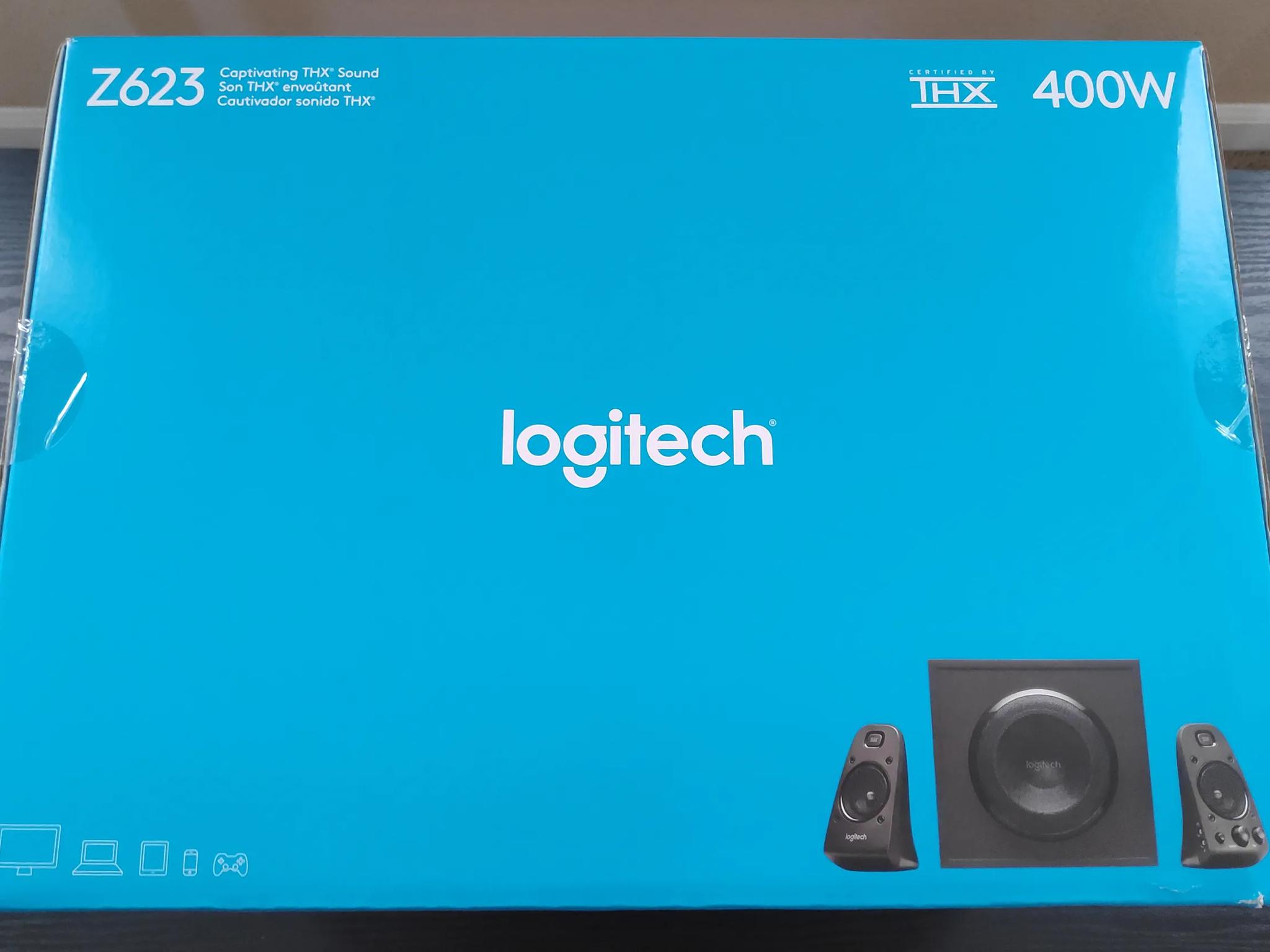 Logitech Z623 400 Watt, 2.1 THX Certified Speaker System