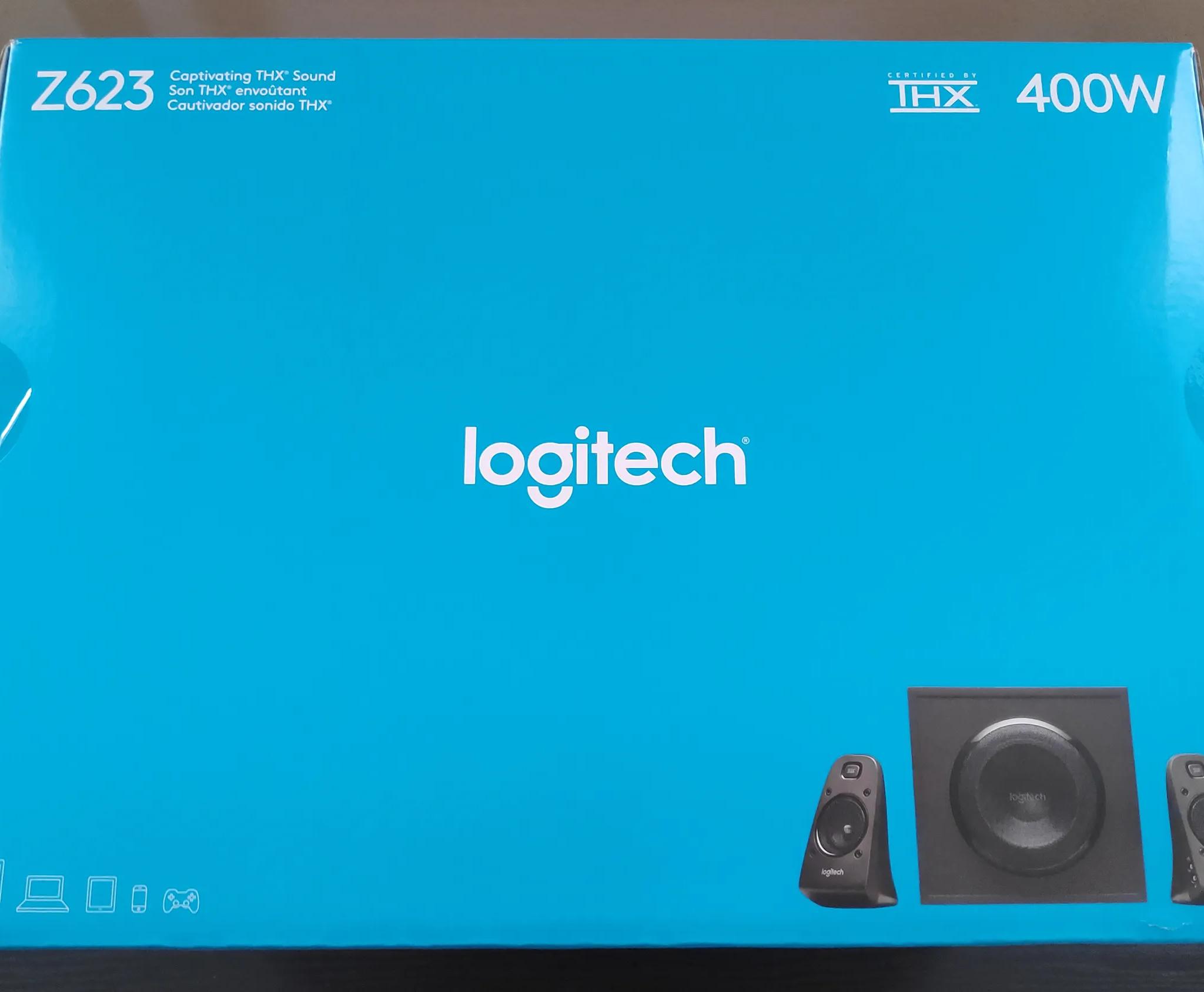 Logitech Z623 400 Watt, 2.1 THX Certified Speaker System