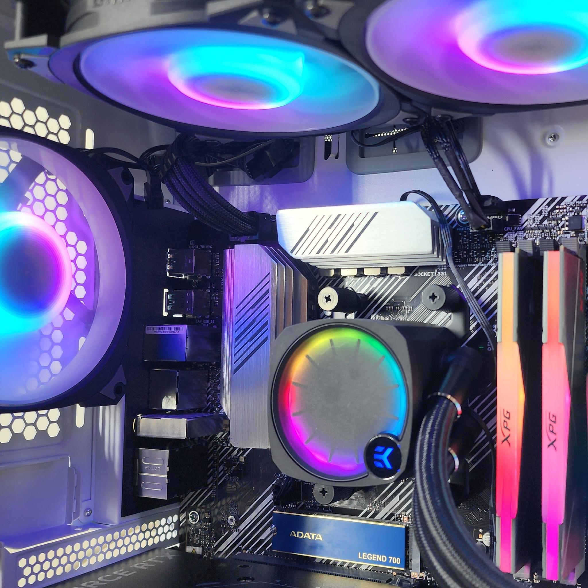Gaming PC Ryzen 7 5700  32GB RAM 1TB SSD RTX 5060 Ti 16GB Windows 11 Computer