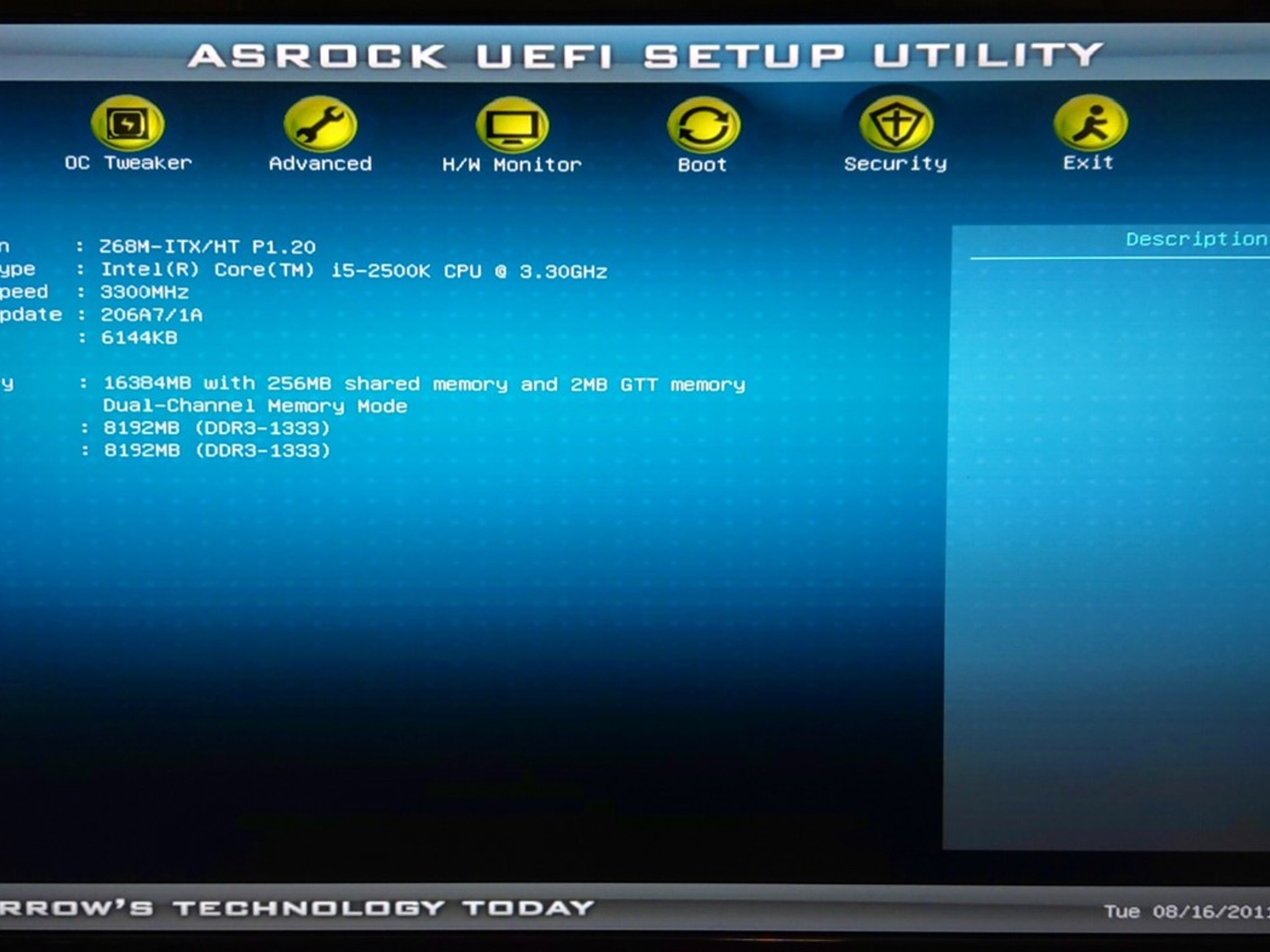 ASRock Z68M-ITX/HT MOBO & Intel i5-2500K CPU Combo