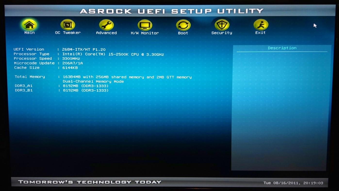 ASRock Z68M-ITX/HT MOBO & Intel i5-2500K CPU Combo