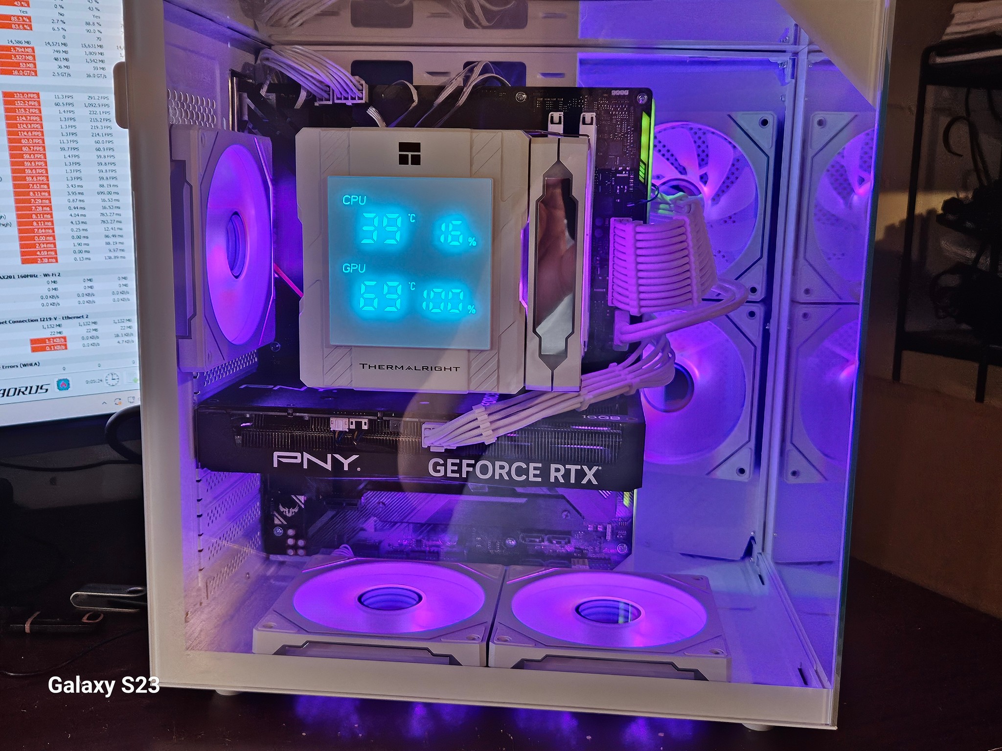 🚀 White RGB Gaming PC | RTX 4060 Ti 16GB | Intel i5-11600KF | 32GB RAM | 1TB NVMe | WiFi