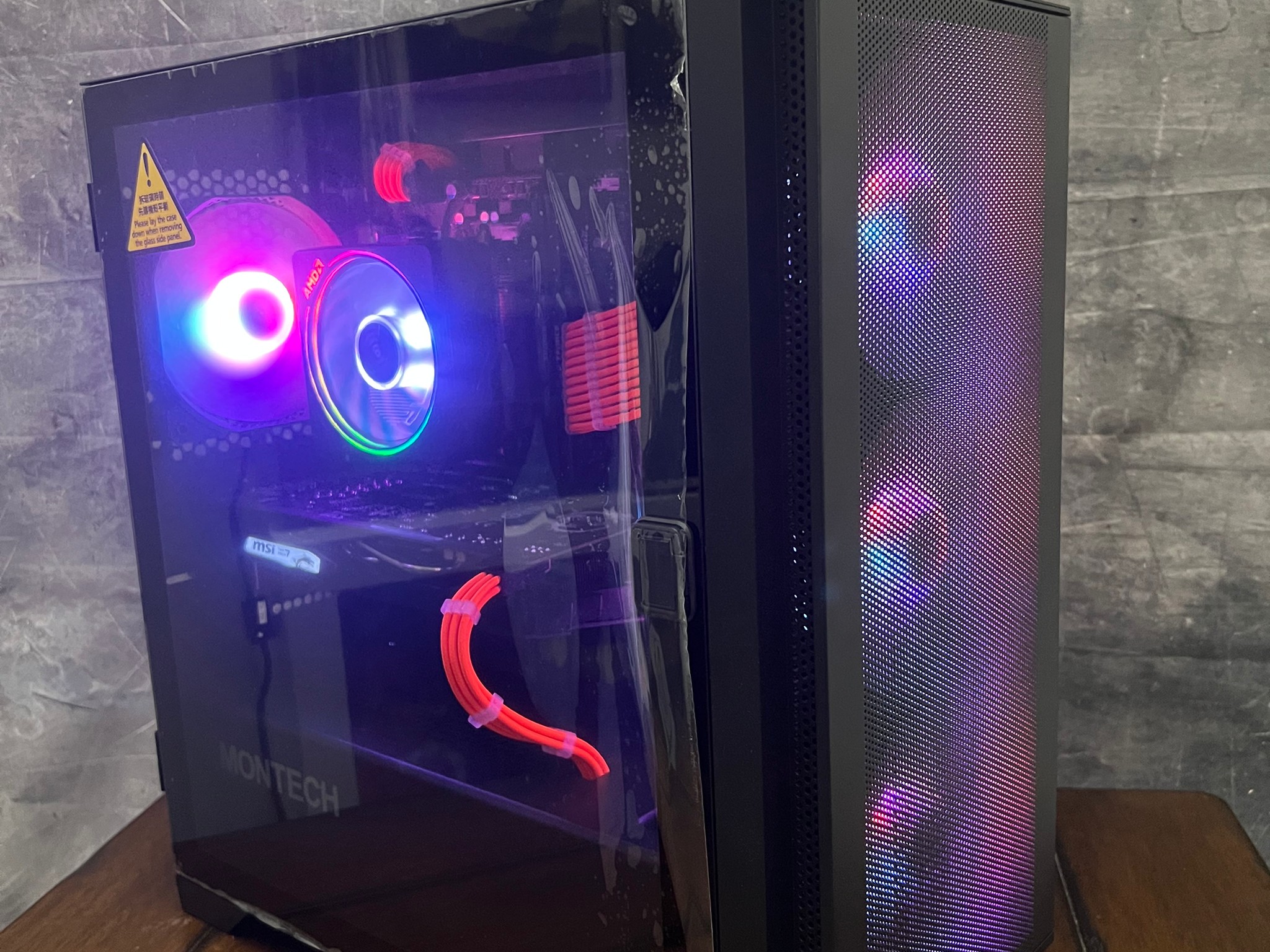 🎉Budget Gaming PC🎉 MSI GTX 1650 Super - Ryzen 7 2700x - 16GB DDR4 RAM - 1TB - New Case -