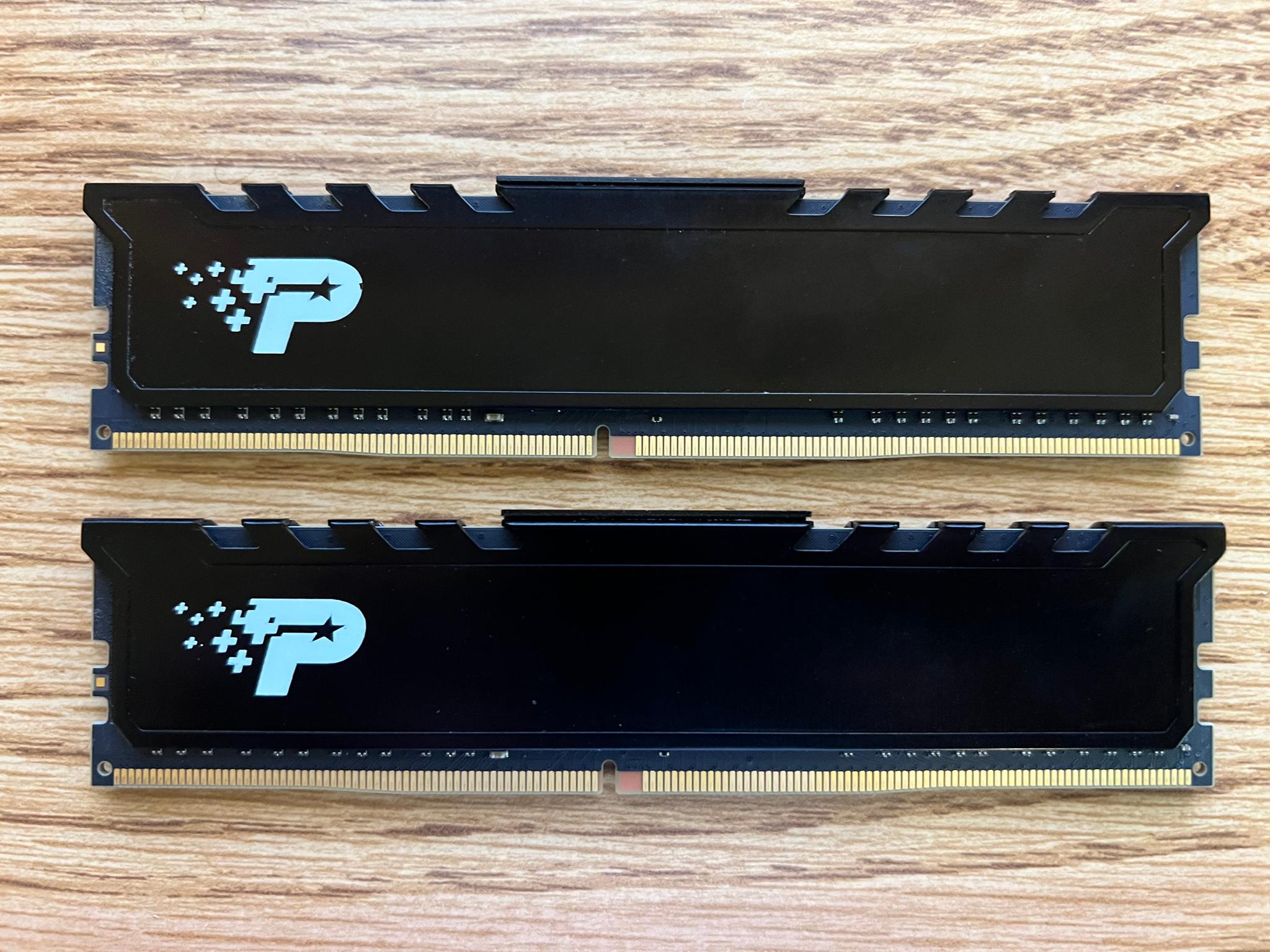 16GB (2x8GB) DDR4-3200MHz CL16 Patriot RAM Memory