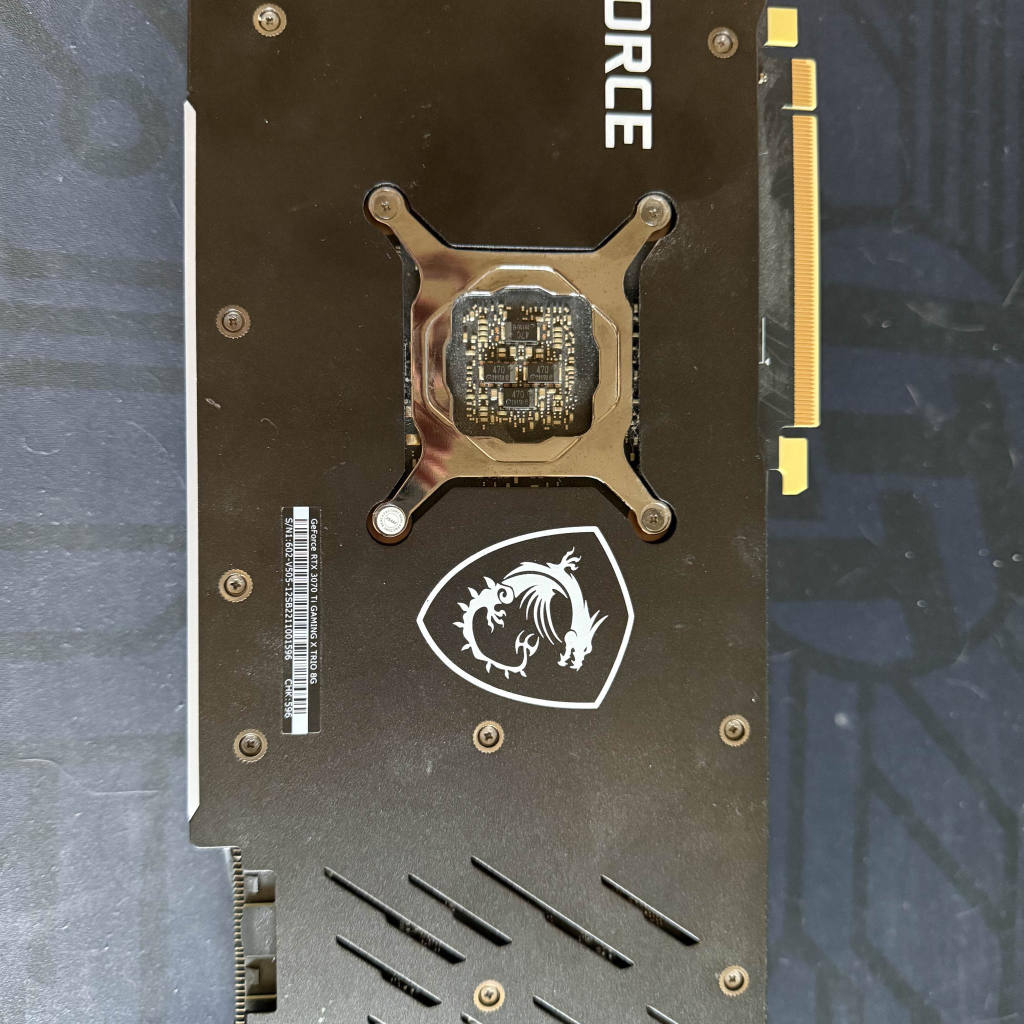 MSI VENTUS 3X GeForce RTX 3070 Ti