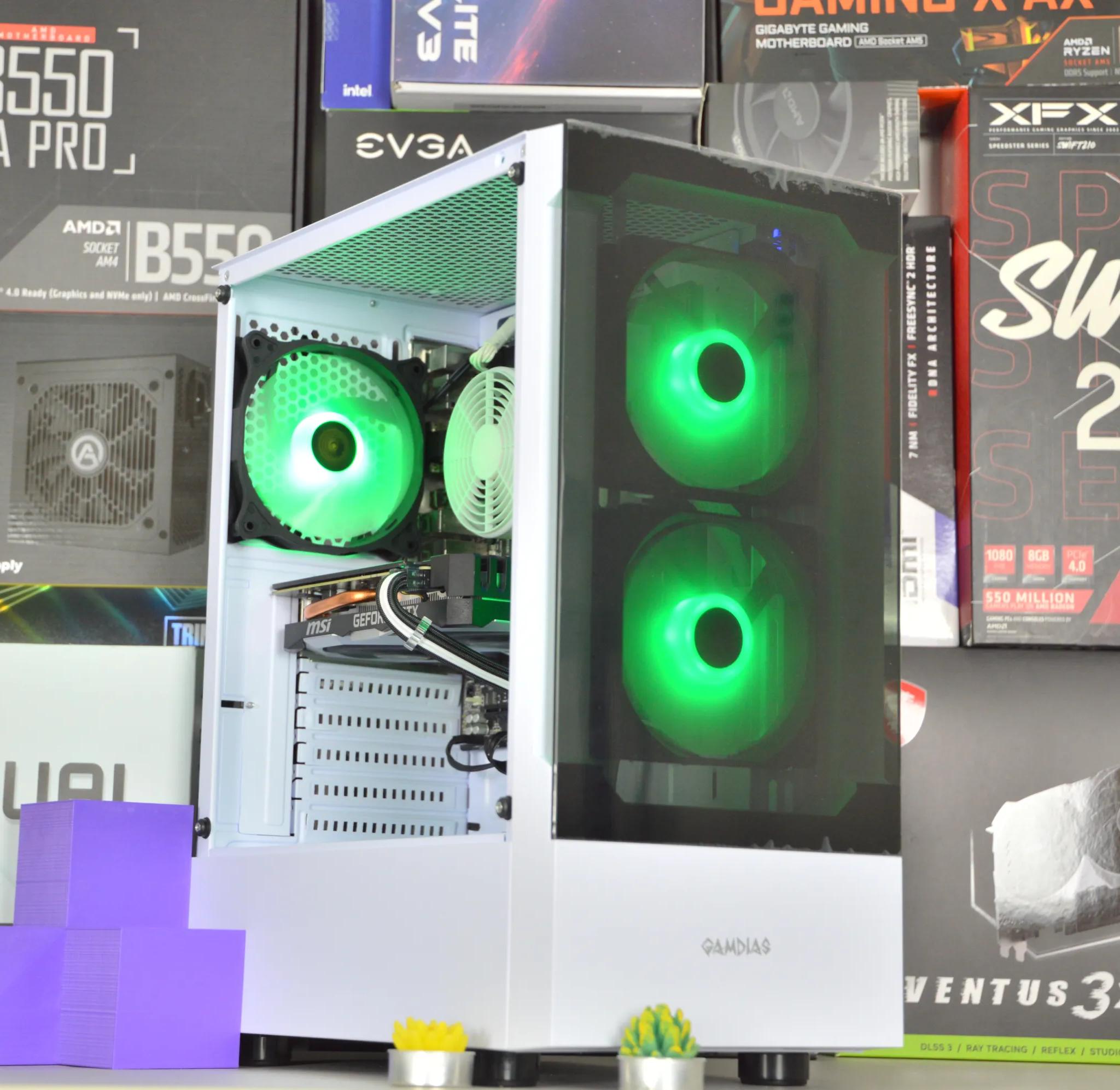 ⚫🧊| GTX 1660 Ti 6GB | INTEL i7-7700 | 16GB DDR4 RAM | 512GB SATA SSD | Black Ice |