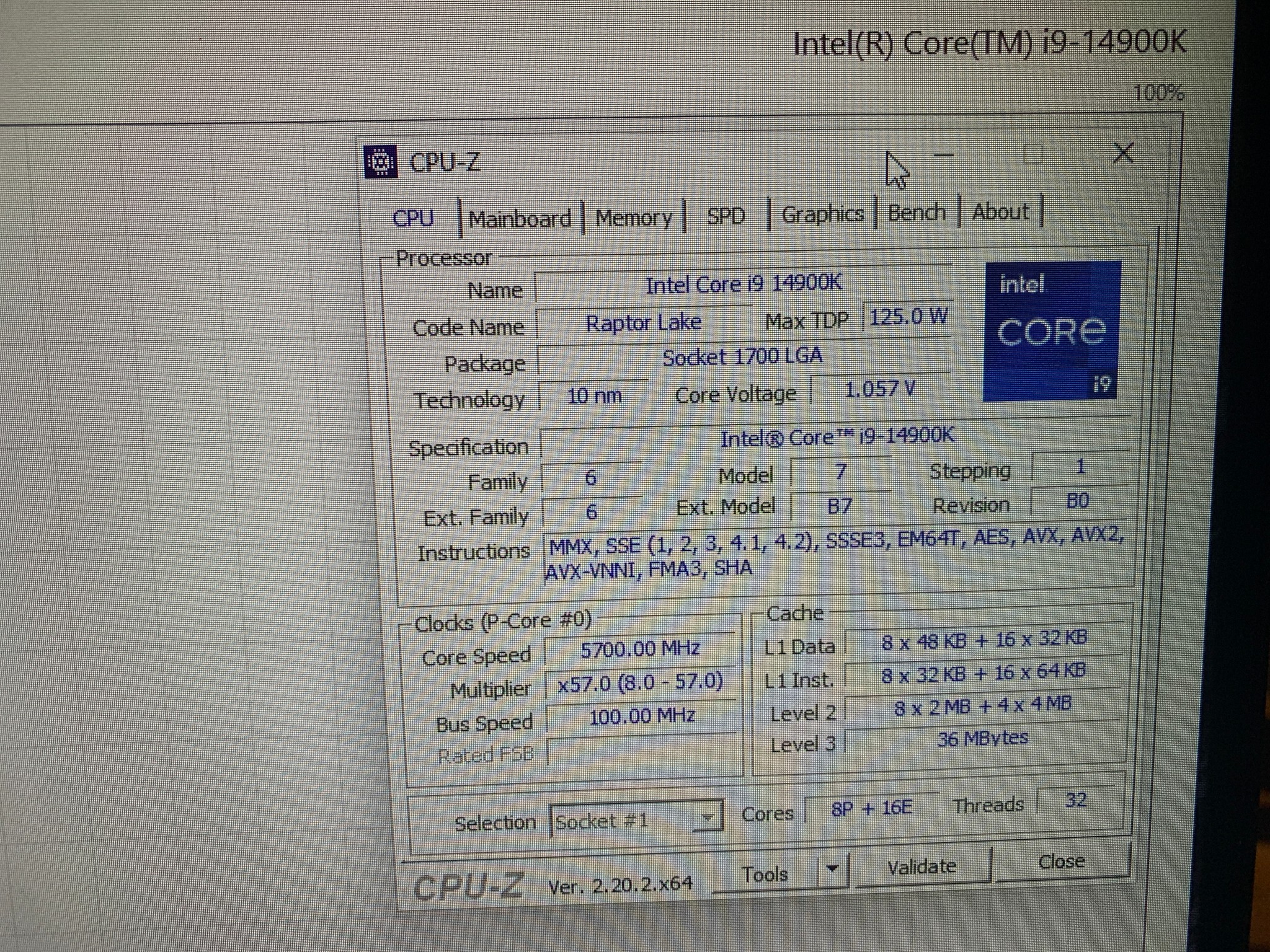 Intel i9 14900K 24-Core CPU + ASUS Z790-Plus TUF Gaming WiFi D5 Intel LGA 1700 ATX Motherboard Combo