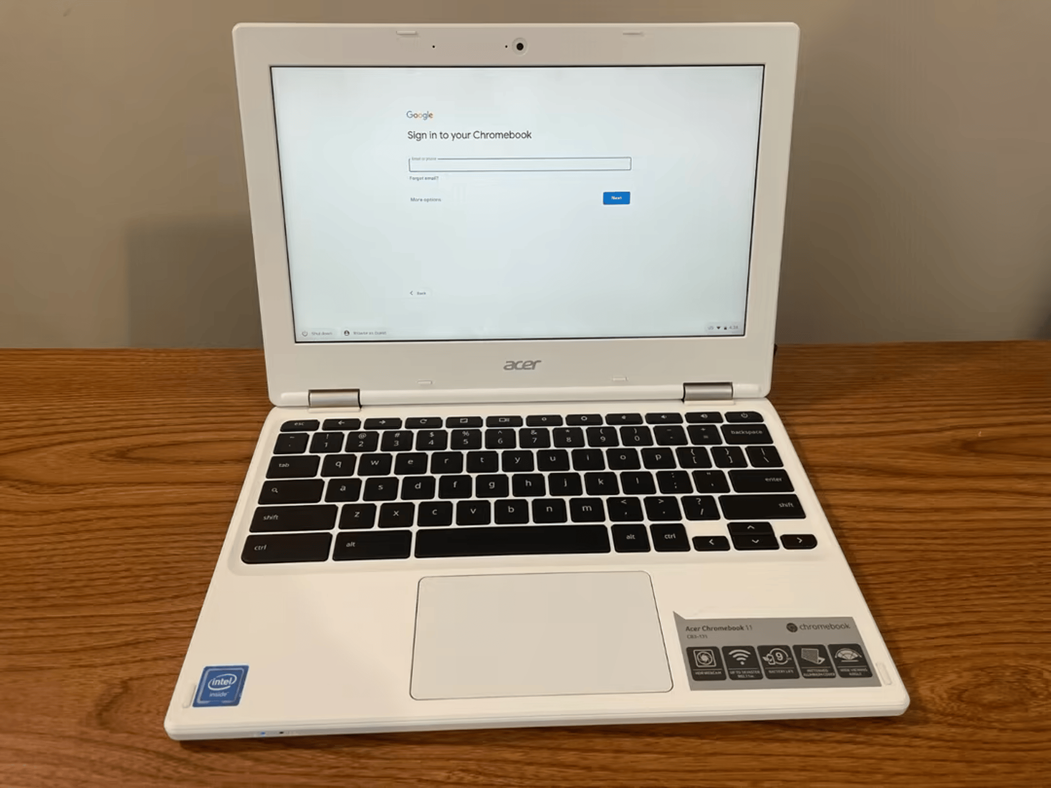 ACER 11.6in Chromebook