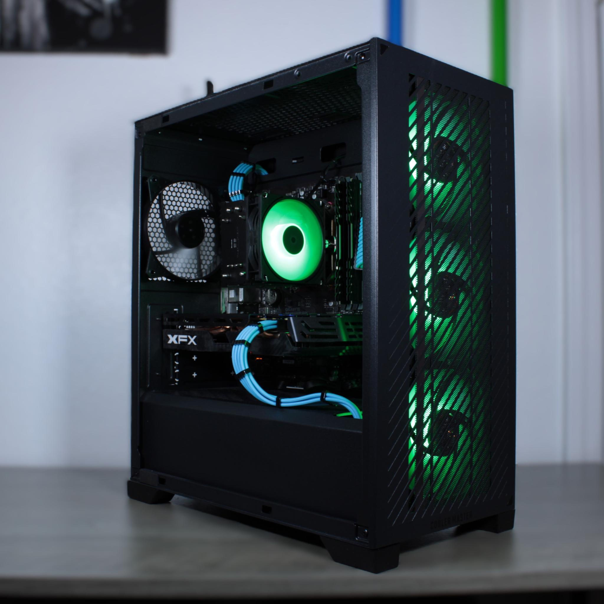 AMD RX 580 8GB | Ryzen 5 2600 | 16 GB DDR4 3200MHz Ram | 1 TB NVMe M.2 | Win 11 Activated | WiFi