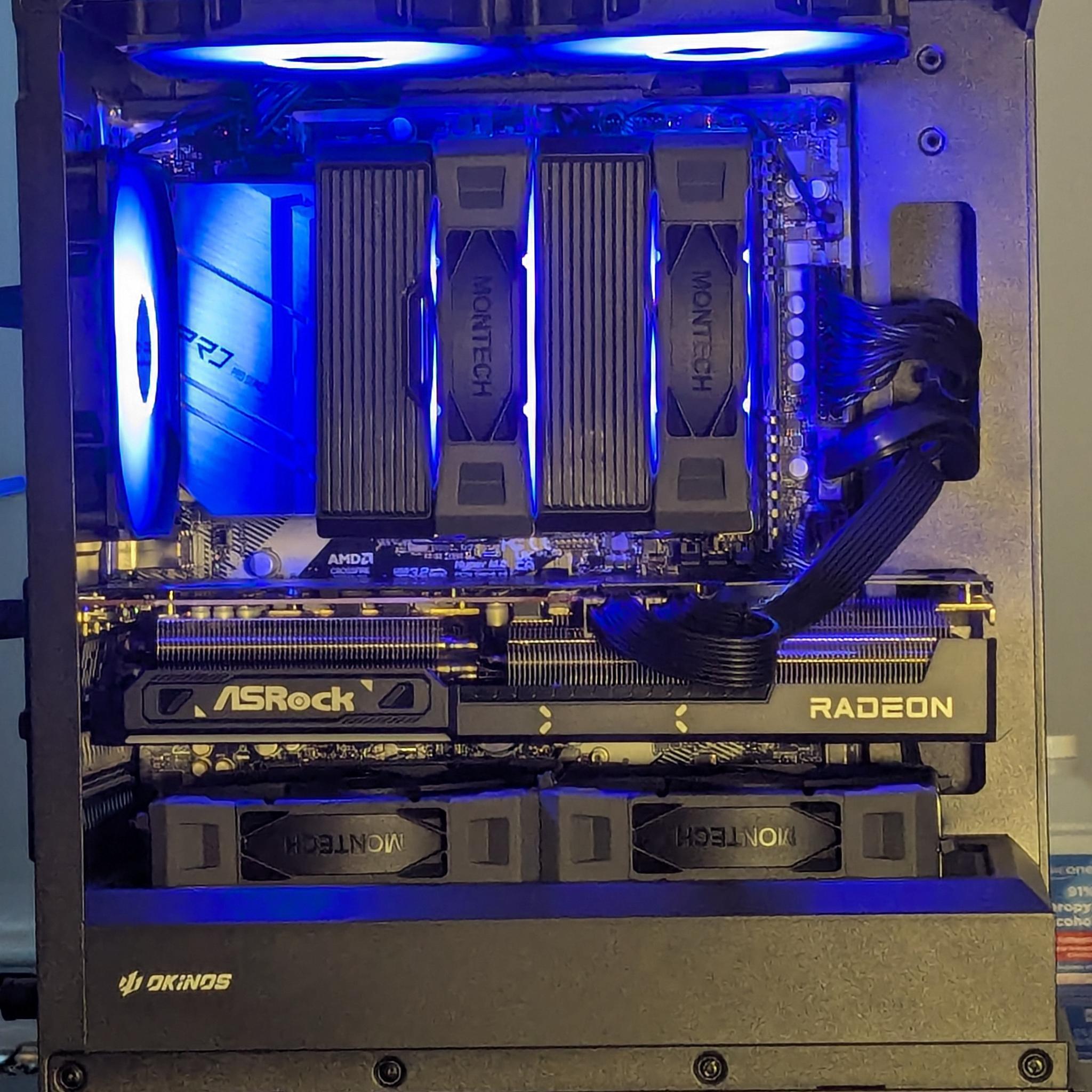 Gaming PC|AMD Ryzen 7 5800X3D|AMD Radeon RX 9070 16 GB|32 GB DDR4 3200|2 TB SSD|Windows 11 Home