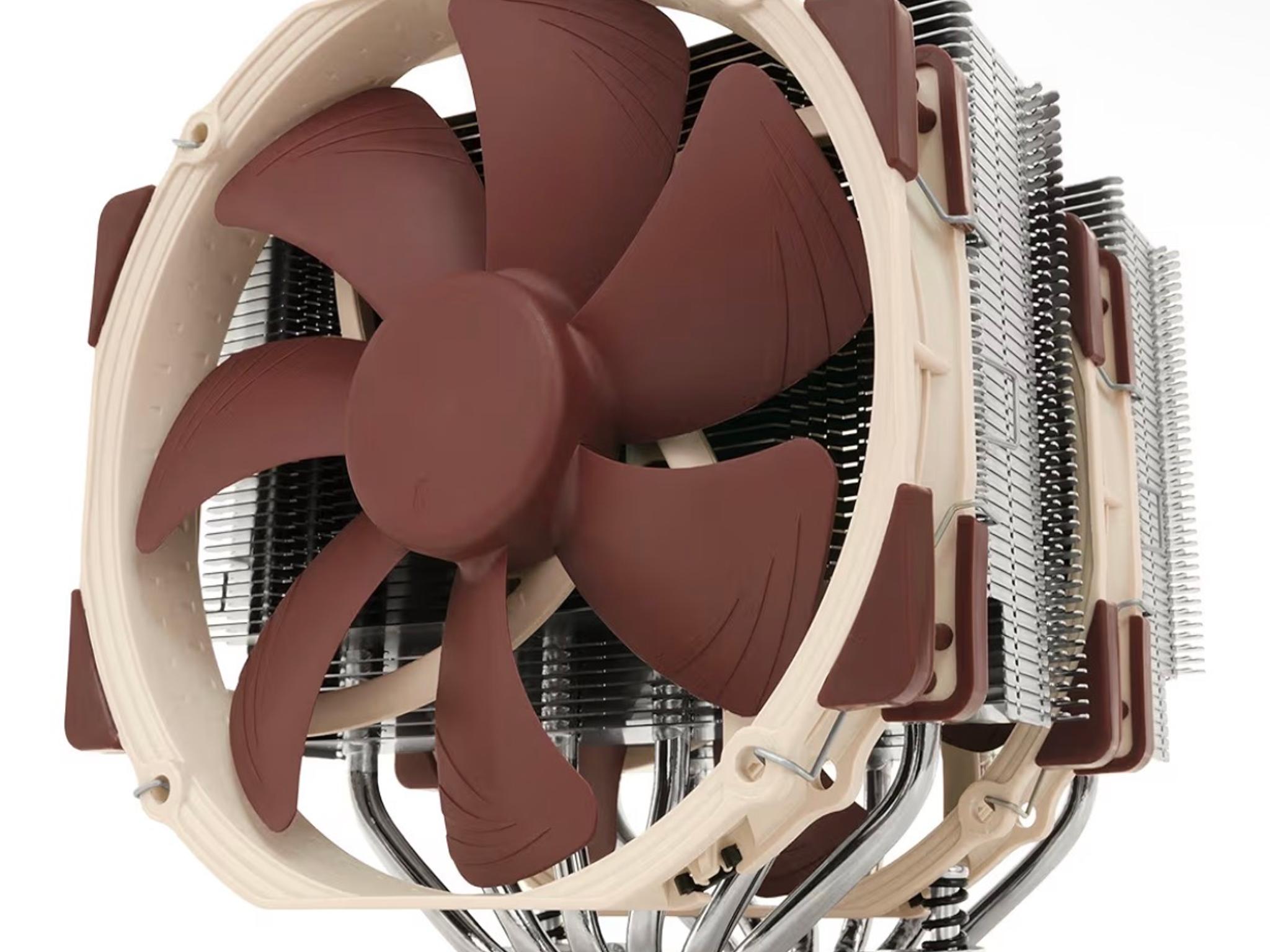 Noctua NH-D15, Premium CPU Cooler with 2X NF-A15 PWM 140mm Fans (Brown)