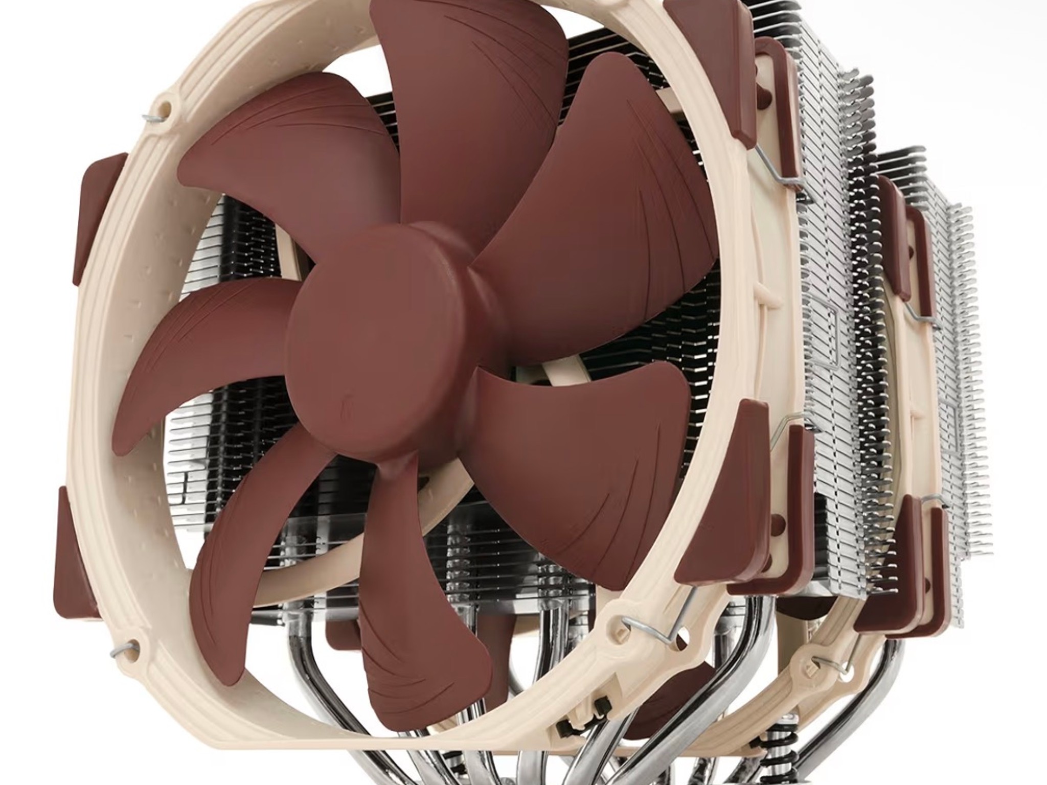 Noctua NH-D15, Premium CPU Cooler with 2X NF-A15 PWM 140mm Fans (Brown)