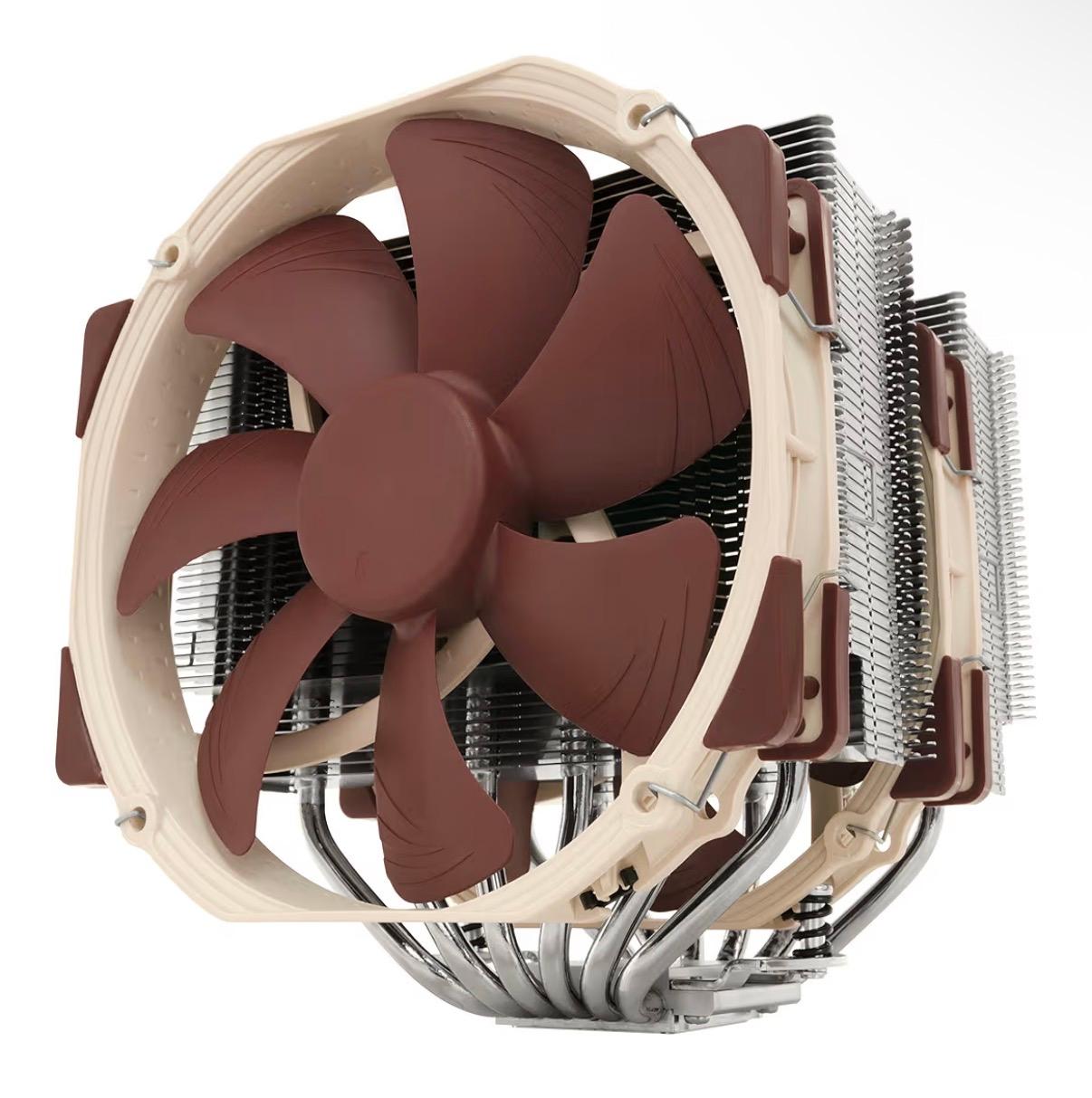 Noctua NH-D15, Premium CPU Cooler with 2X NF-A15 PWM 140mm Fans (Brown)