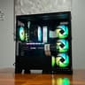 RTX 3070 TRIO 8GB, Ryzen 7 5700G, 32GB 3600MHz | Black RGB Gaming Computer/PC