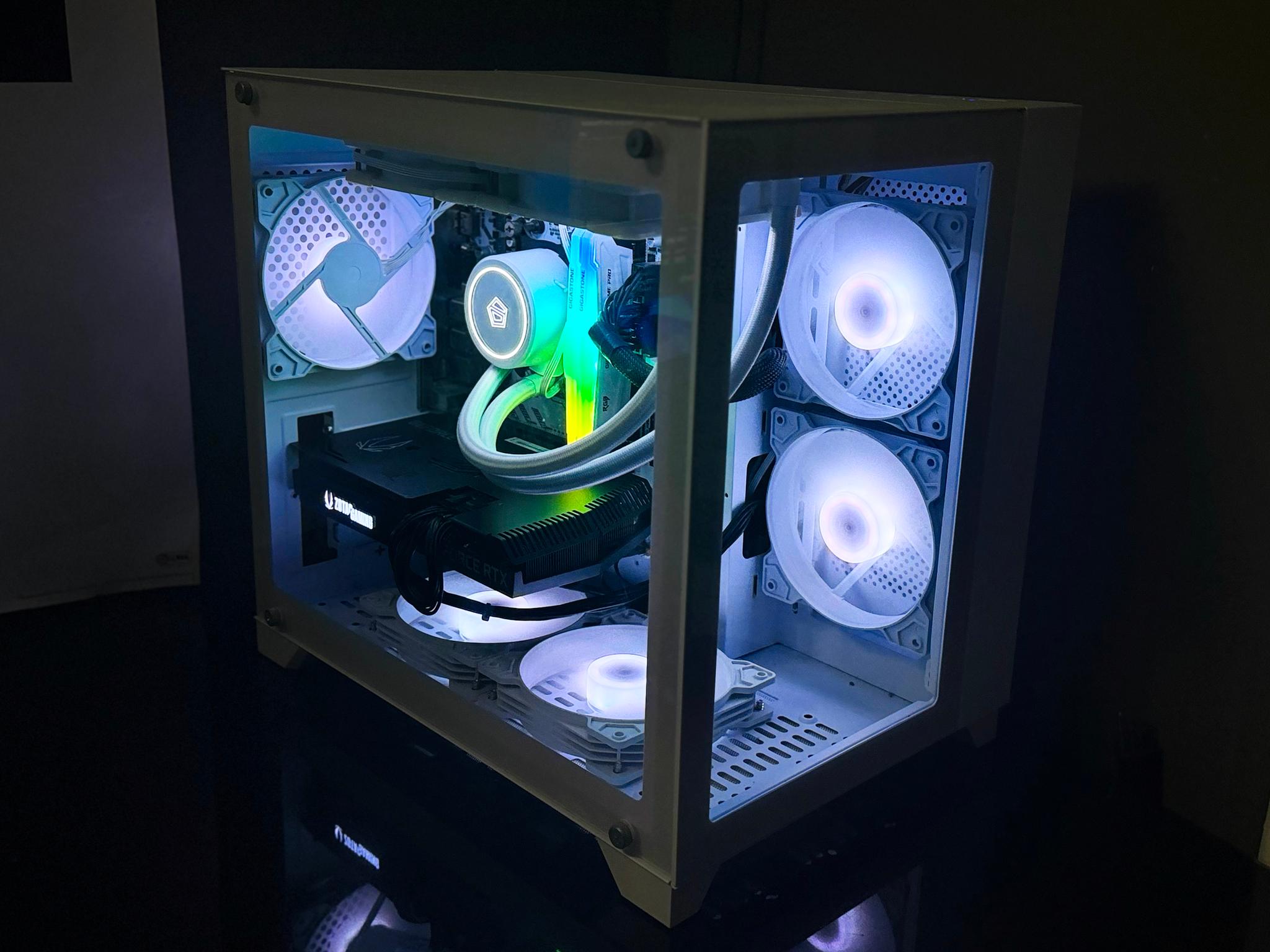 White Gaming PC | RTX 3070 8GB Ryzen 7 5700x3D 32GB DDR4 | 1440p-1080p