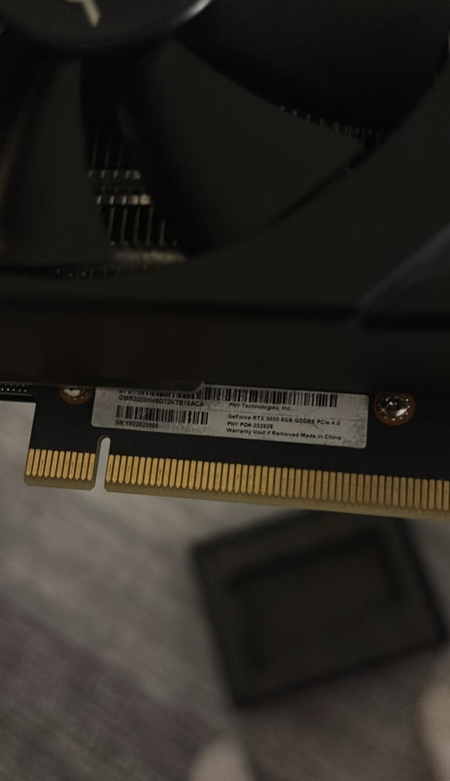 PNY RTX 3050 8GB