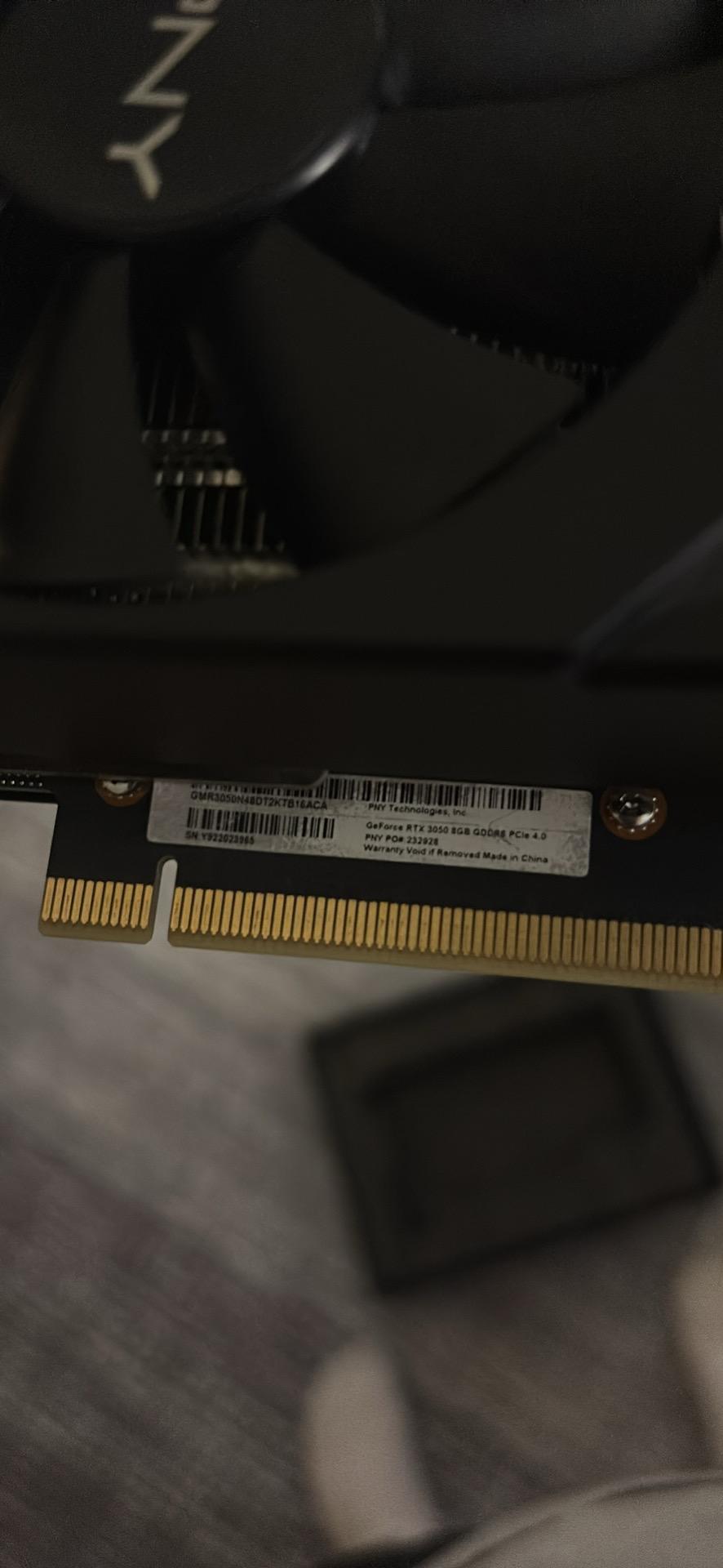 PNY RTX 3050 8GB