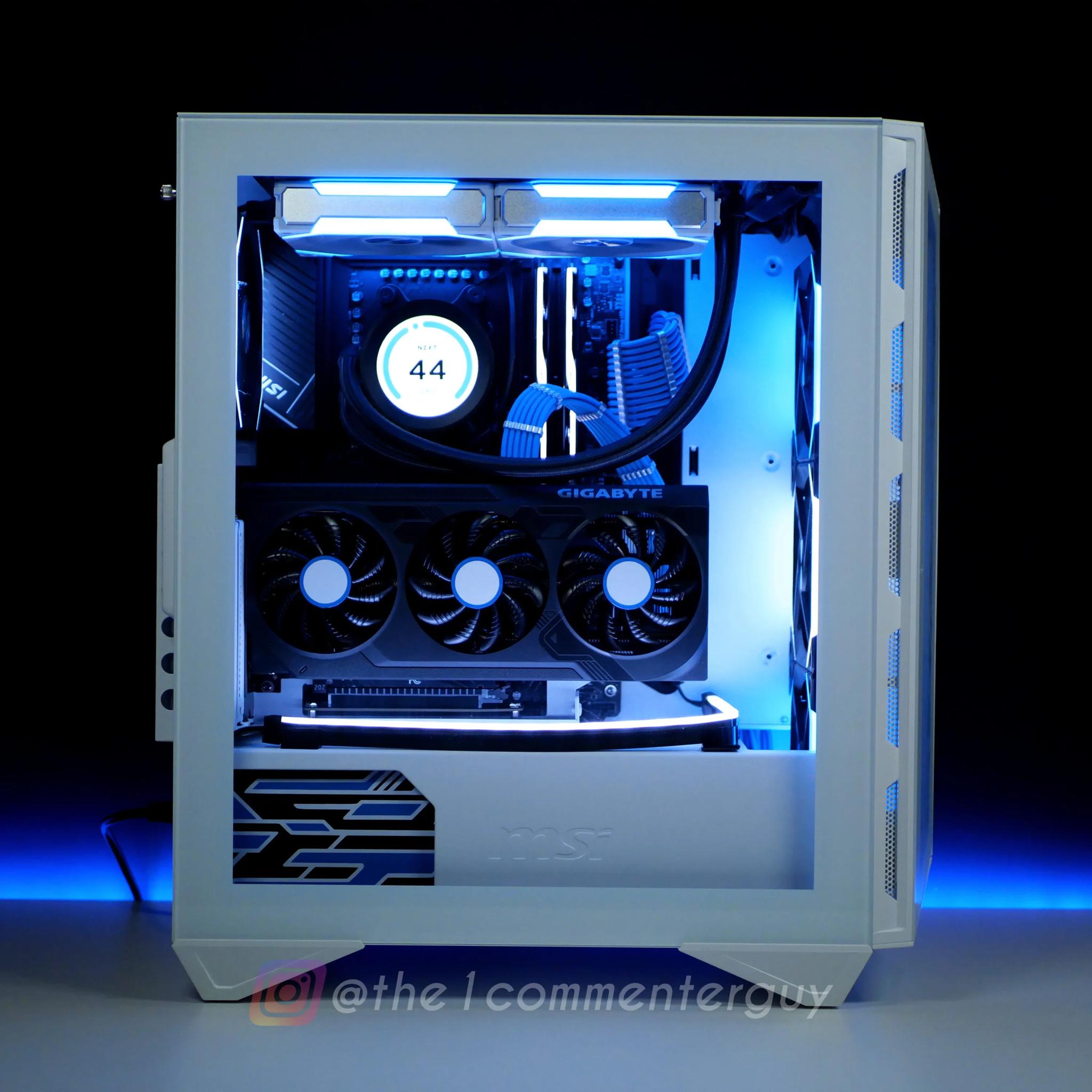 🔵Oreo Blizzard | Ryzen 7 7700, RTX 4070 Super, 2TB Nvme, 32gb DDR5 RGB