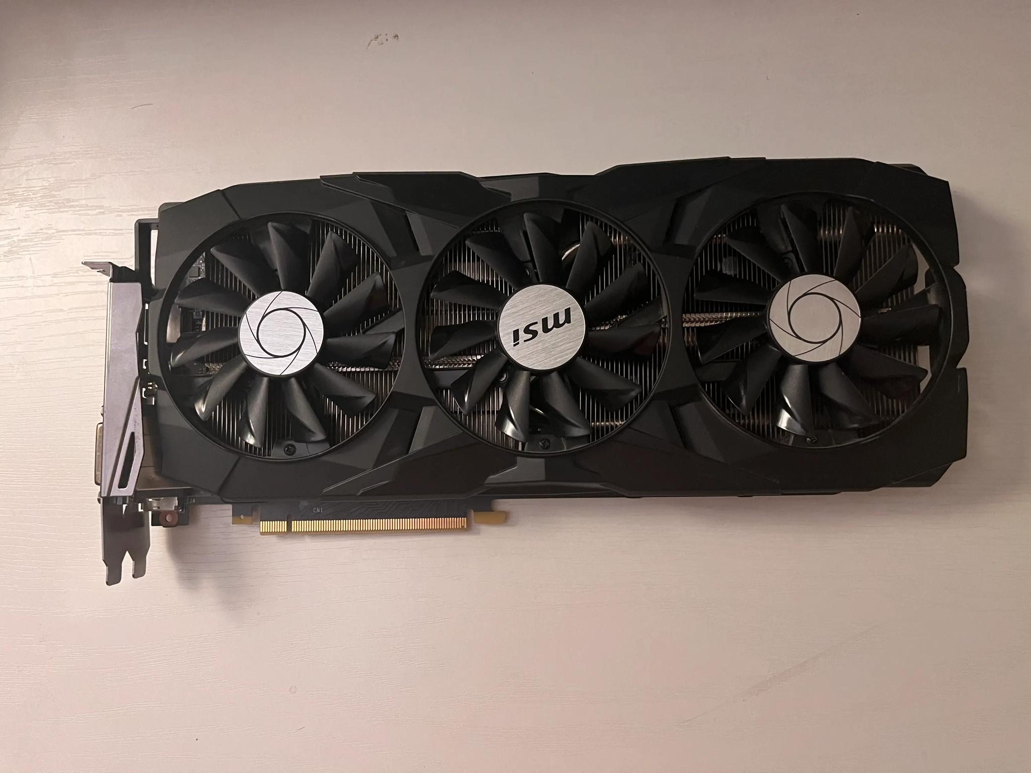 MSI GeForce GTX 1070 Ti DUKE 8GB GDDR5 Graphics Card