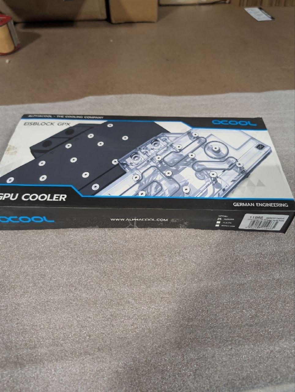 Alphacool Eisblock Aurora Acryl GPX-A Radeon RX 6700XT Gaming X with Backplate (