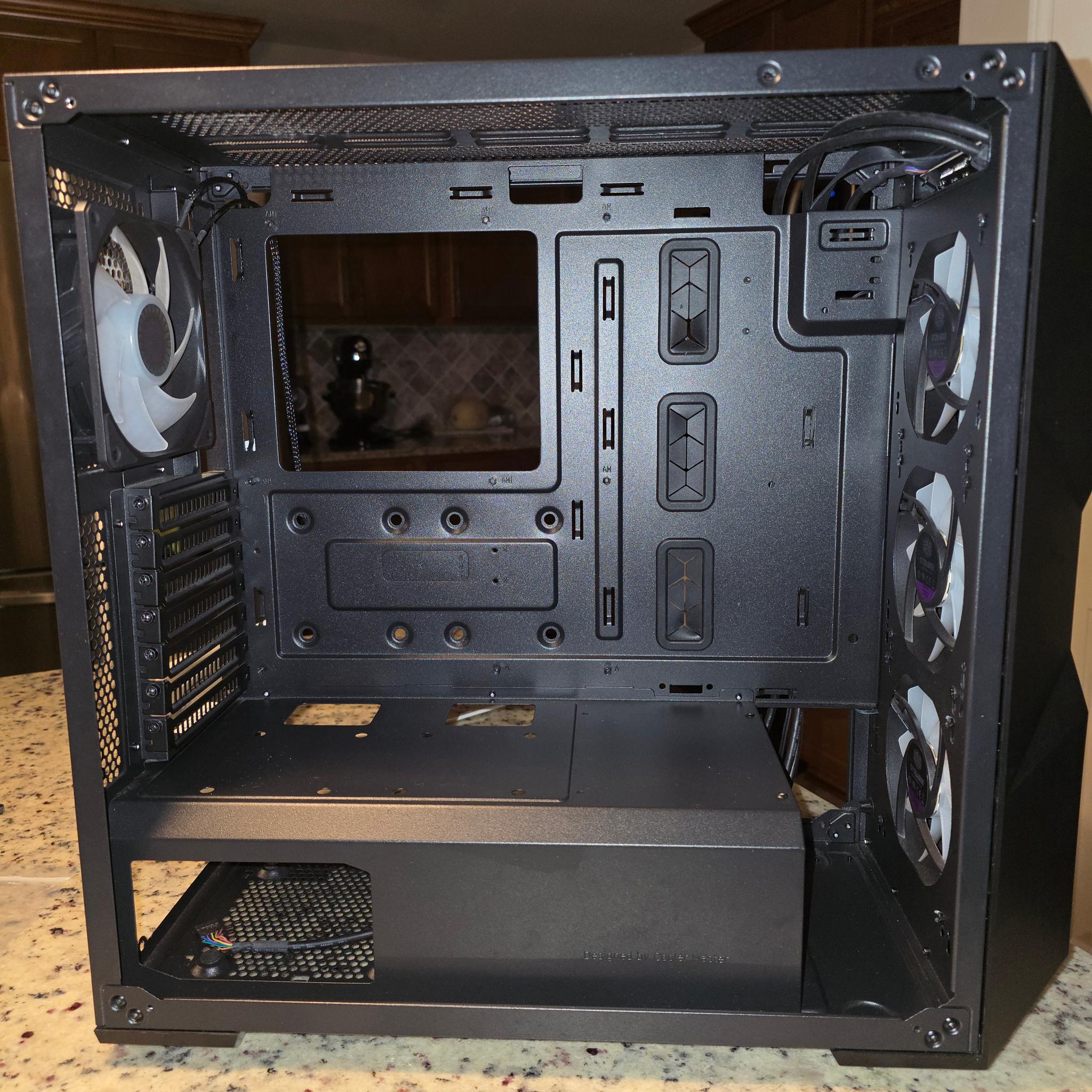 Cooler Master MasterBox TD500 Mesh with CoolerMaster MasterLiquid PL240 FLUX