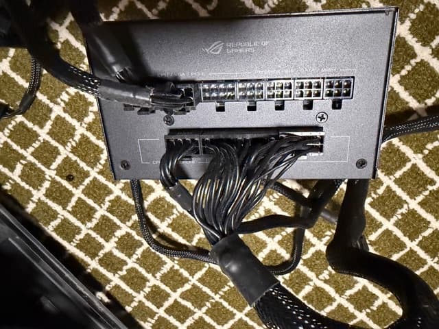 Asus ROG STRIX 550 Watt 80 Plus Gold Fully Modular ATX Power Supply.