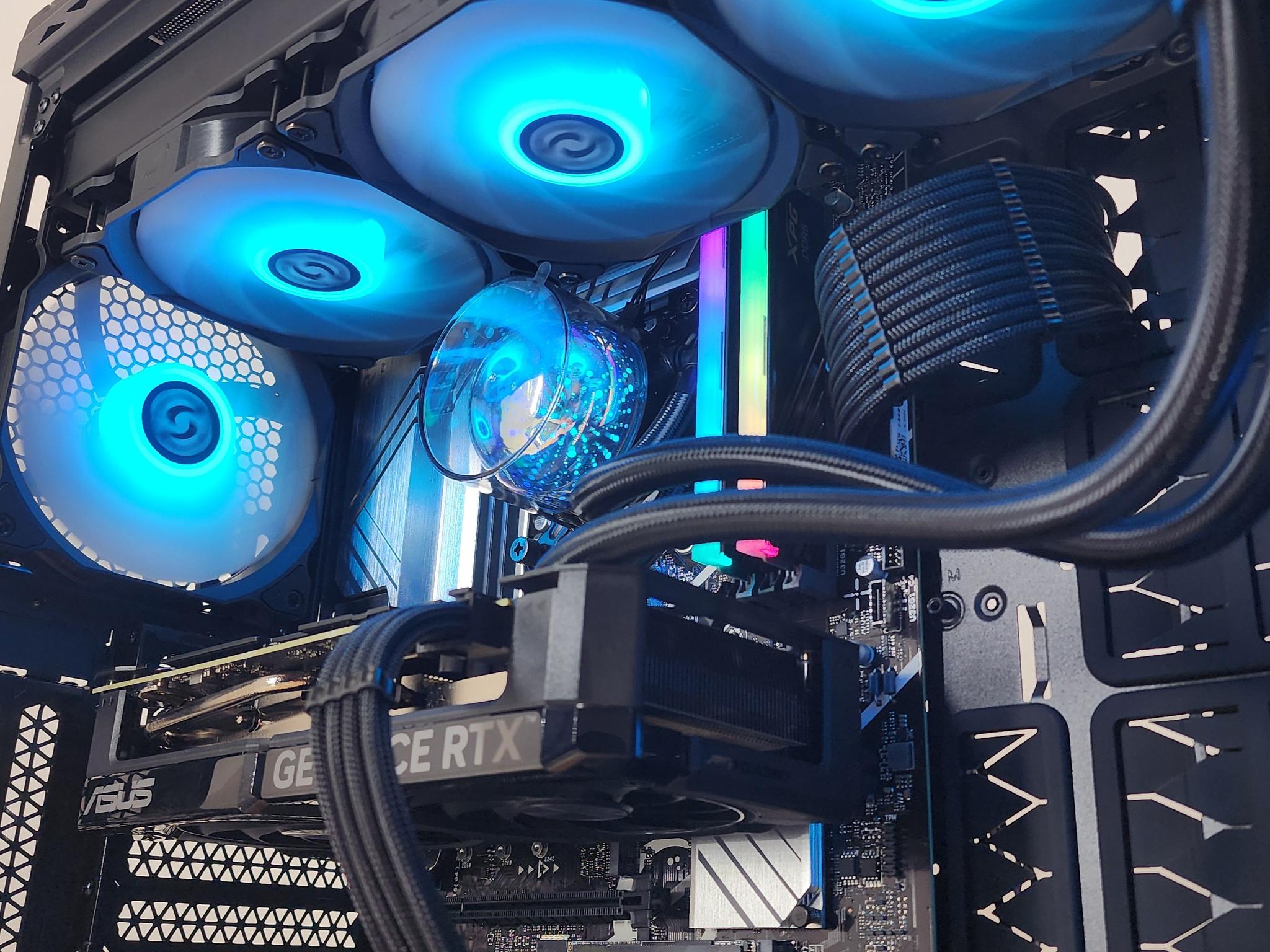 Gaming PC i7-12700KF 32GB RAM 2TB SSD RTX 4060 Ti 16GB Windows 11 Computer