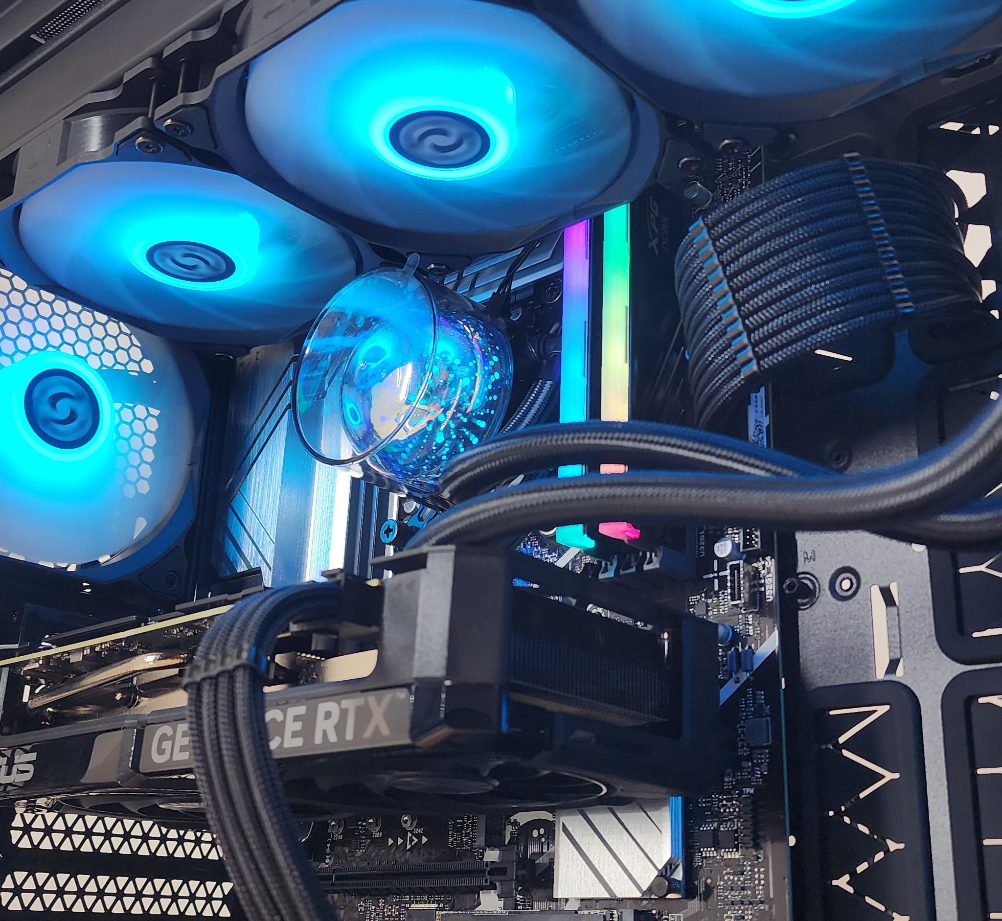 Gaming PC i7-12700KF 32GB RAM 2TB SSD RTX 4060 Ti 16GB Windows 11 Computer