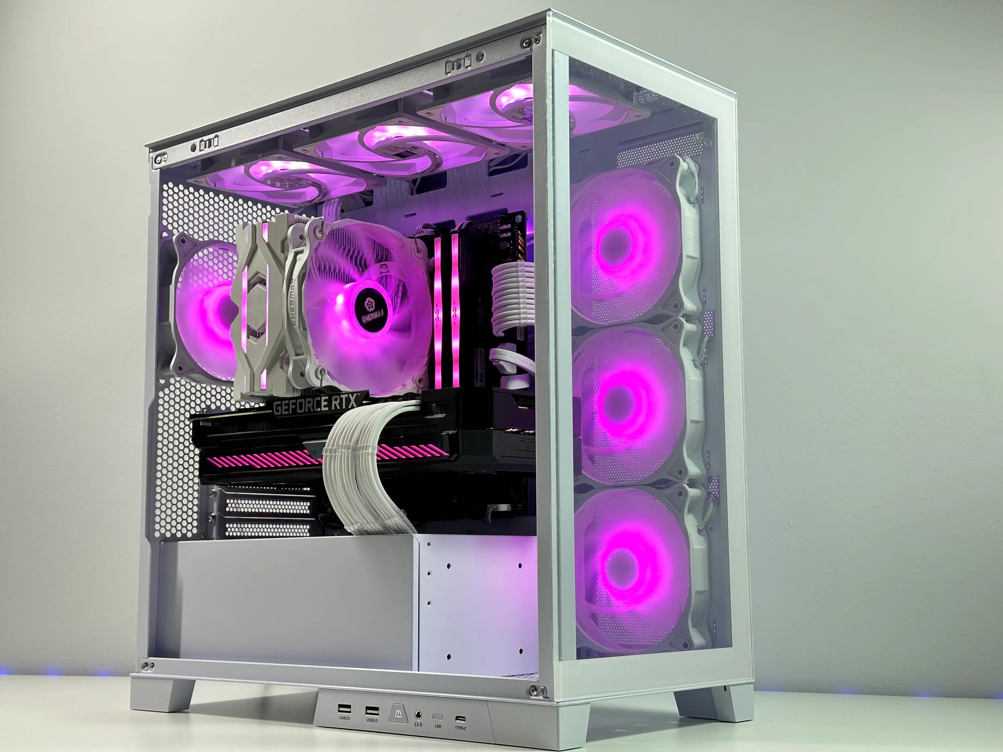 Iceberg🧊 Gaming PC❄️Nvidia RTX 3070 Ti 8GB❄️Intel 12400F 6 core❄️16GB DDR4❄️1TB NVME