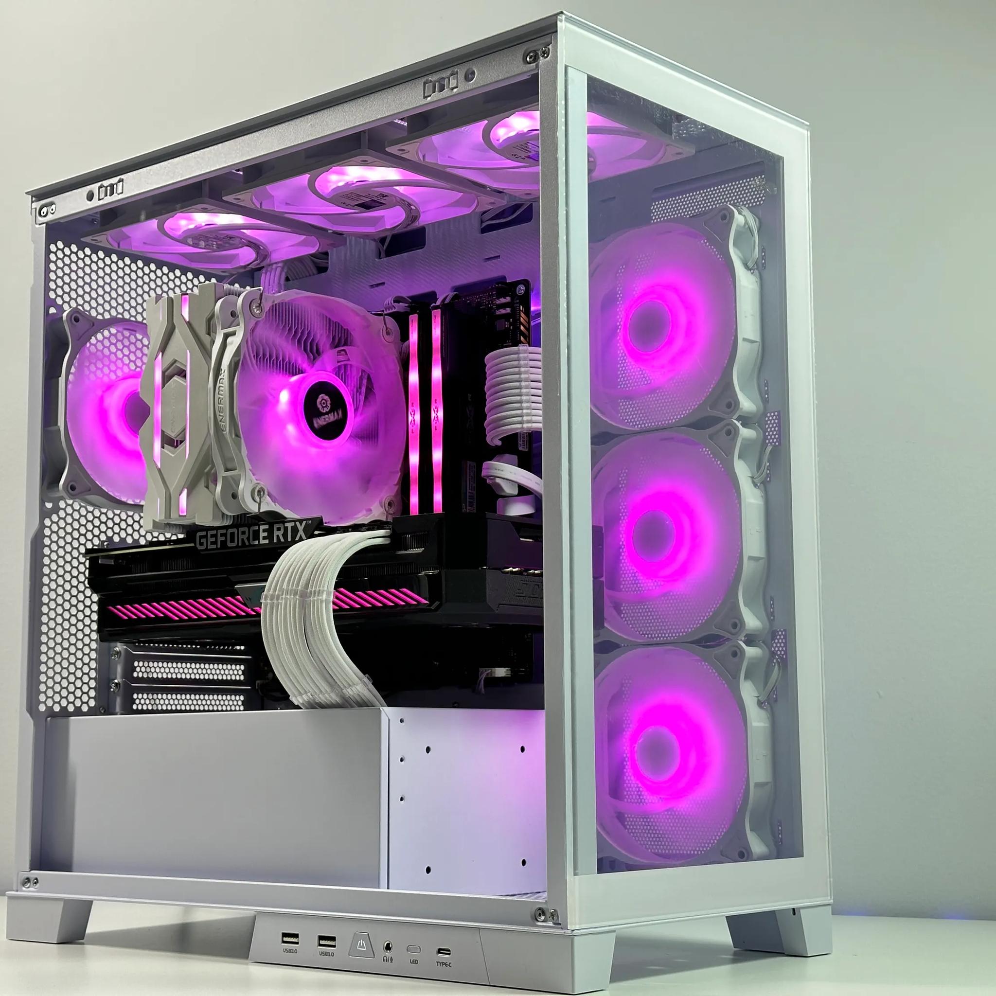 Iceberg🧊 Gaming PC❄️Nvidia RTX 3070 Ti 8GB❄️Intel 12400F 6 core❄️16GB DDR4❄️1TB NVME