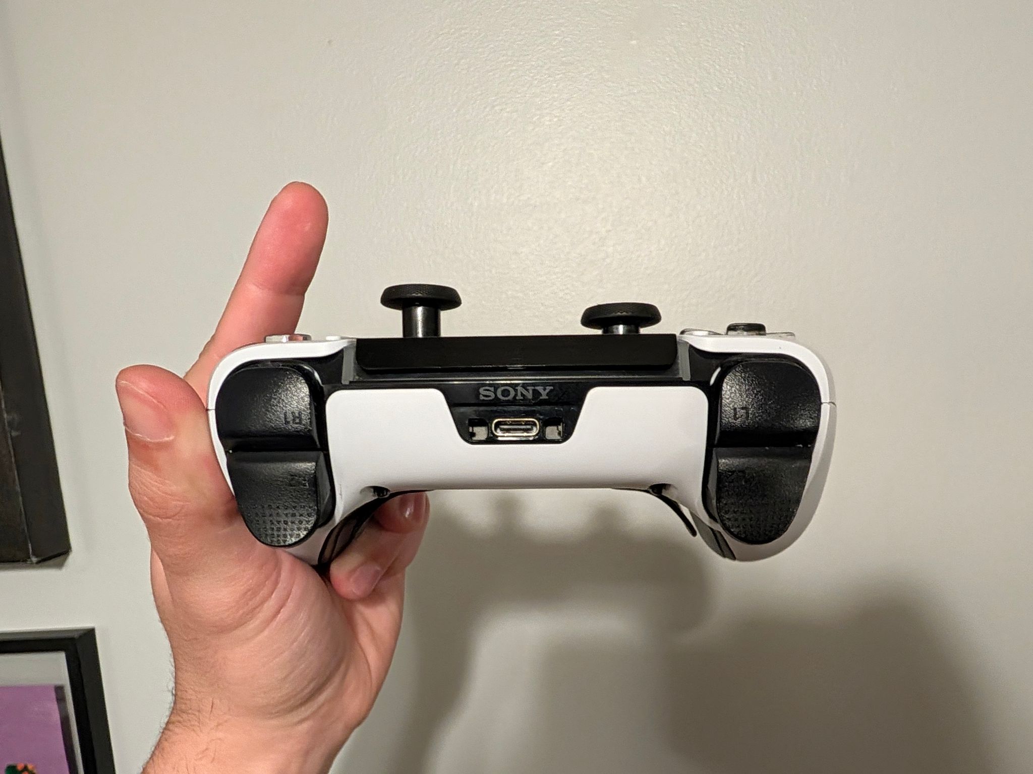 PlayStation dualsense edge controller with extra accessories and upgrades!