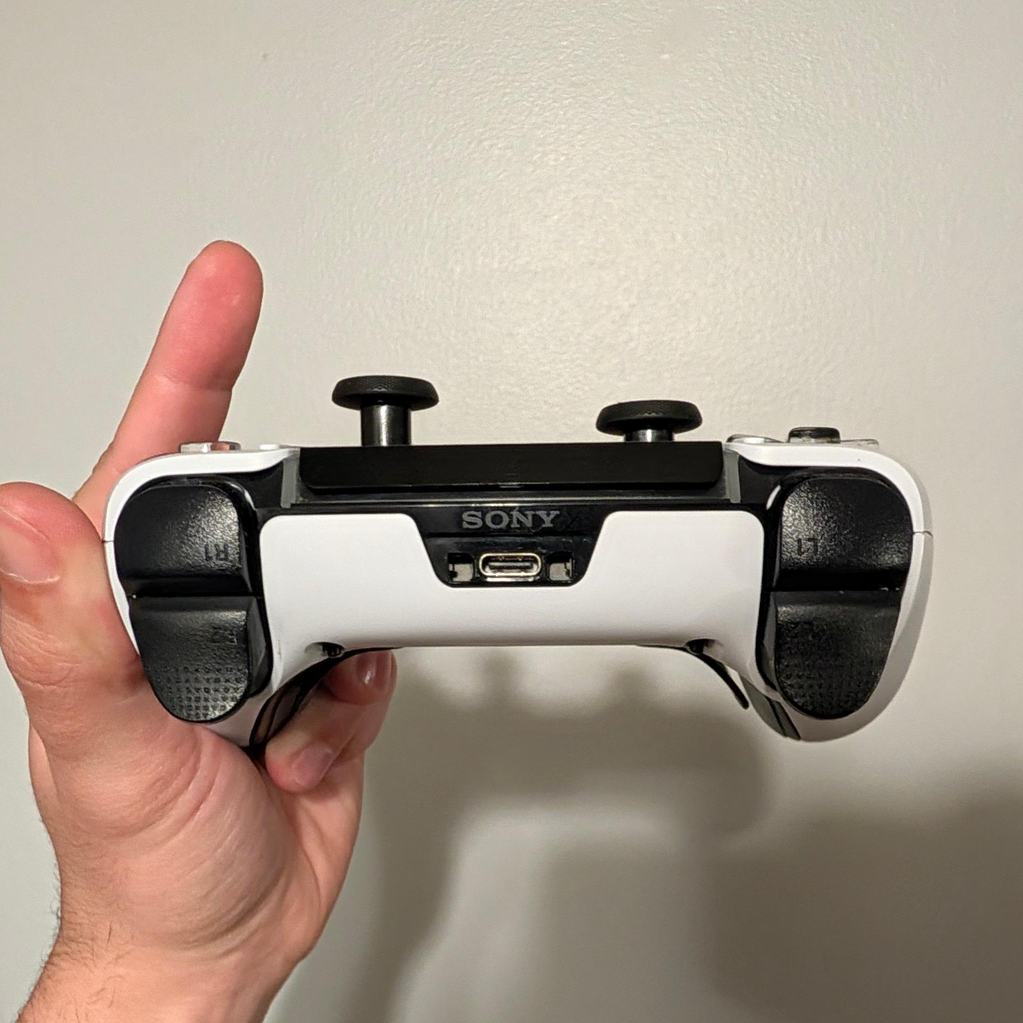 PlayStation dualsense edge controller with extra accessories and upgrades!