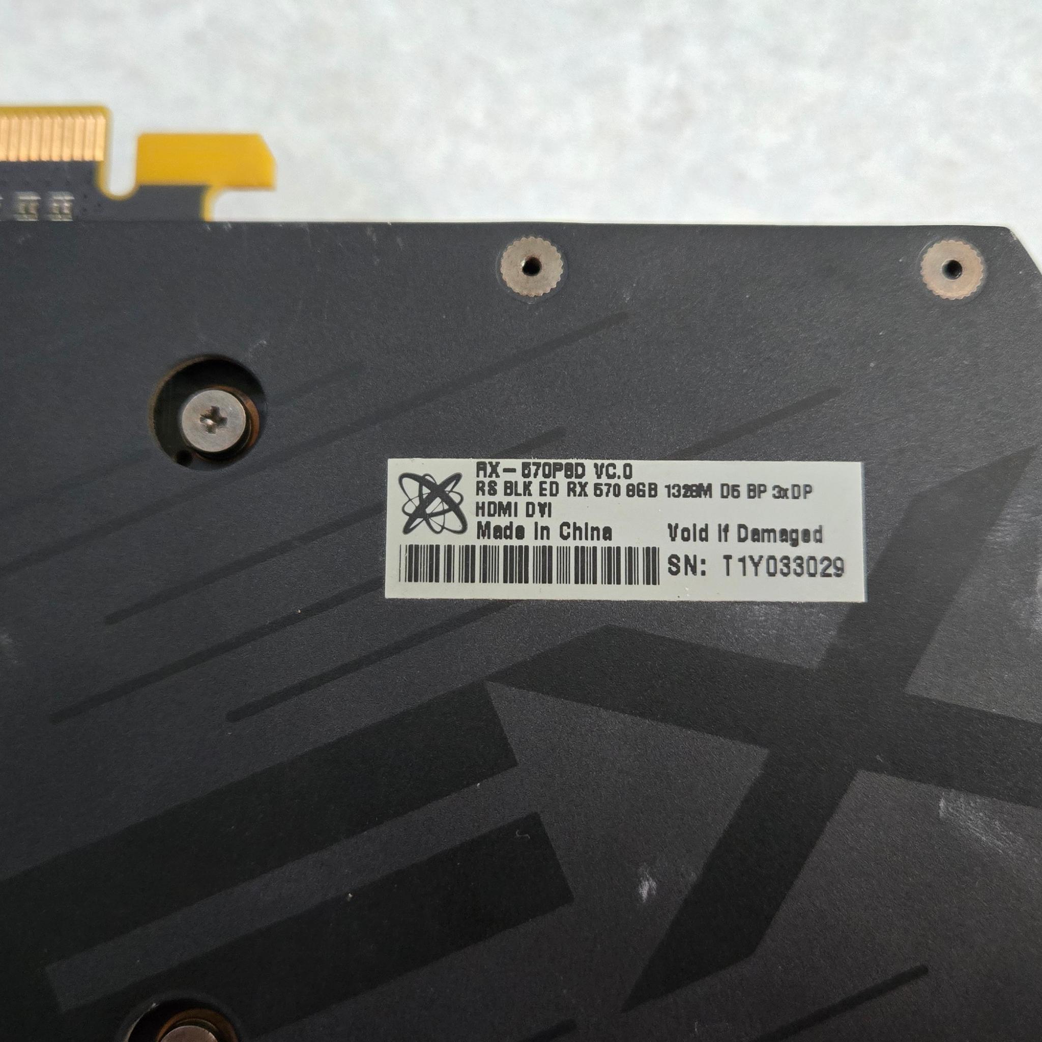 PARTS ONLY! RX 570 8GB and Quadro K4200 4GB. LOT
