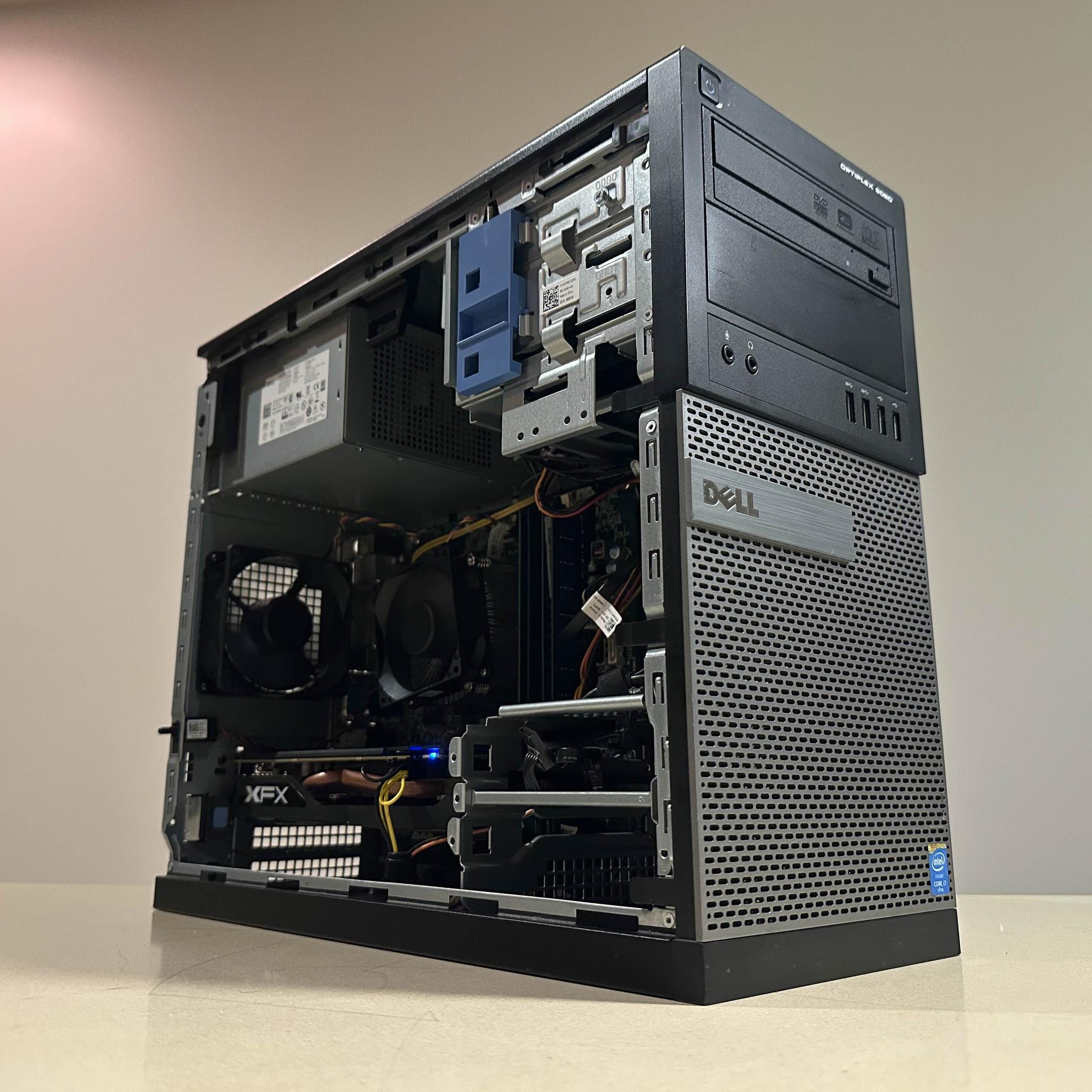 Starter Gaming PC – Intel Core i7-4790 | XFX AMD Radeon RX 470 | 16GB RAM | 1TB SSD