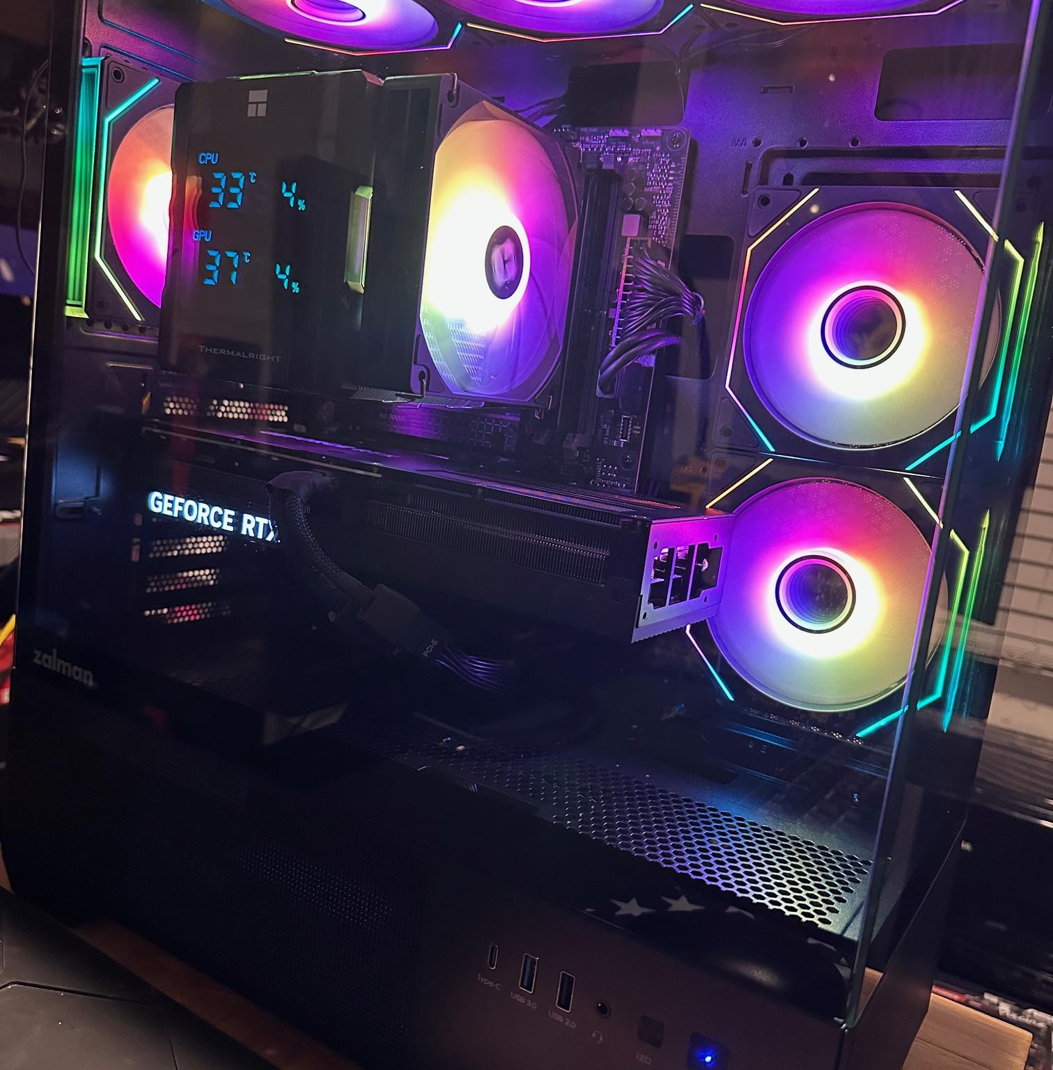Ryzen 5 9600X / RTX 4070 Ti Super - Mid Tower Gaming PC
