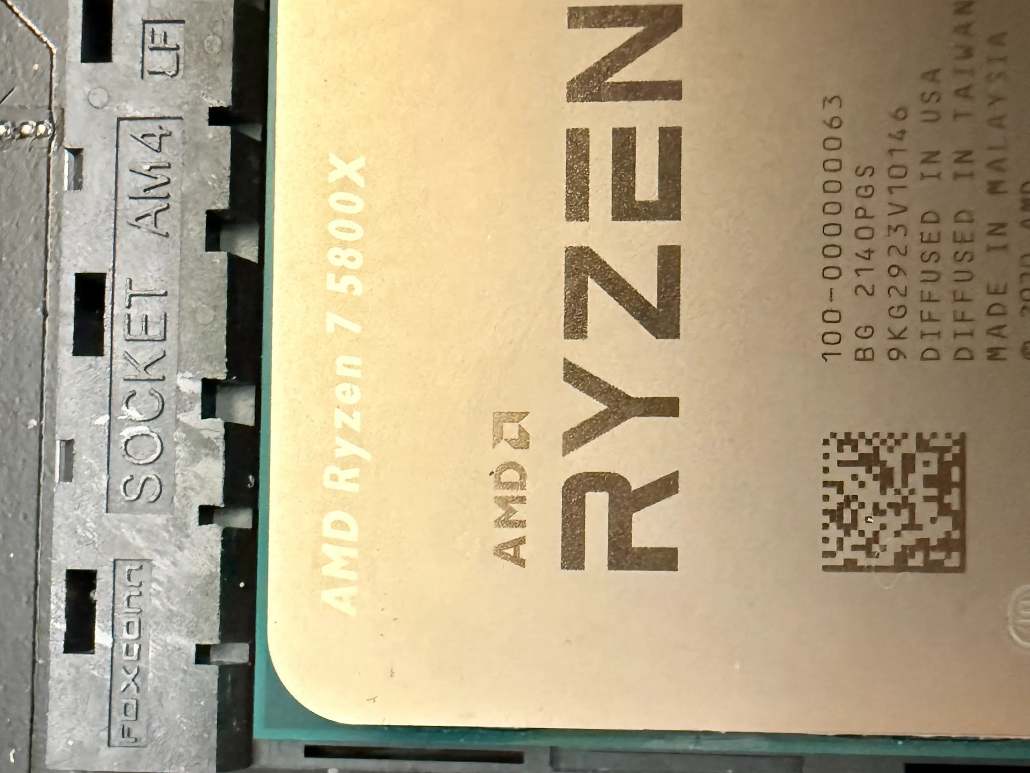 Ryzen 7b 5800x Asus X570 MoBo and 64Gb DDR4